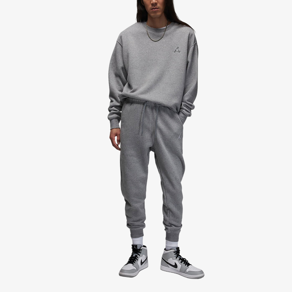 Nike JORDAN Men's Fleece Lined Warm Knit Sports Tapered Pants FJ7780-091