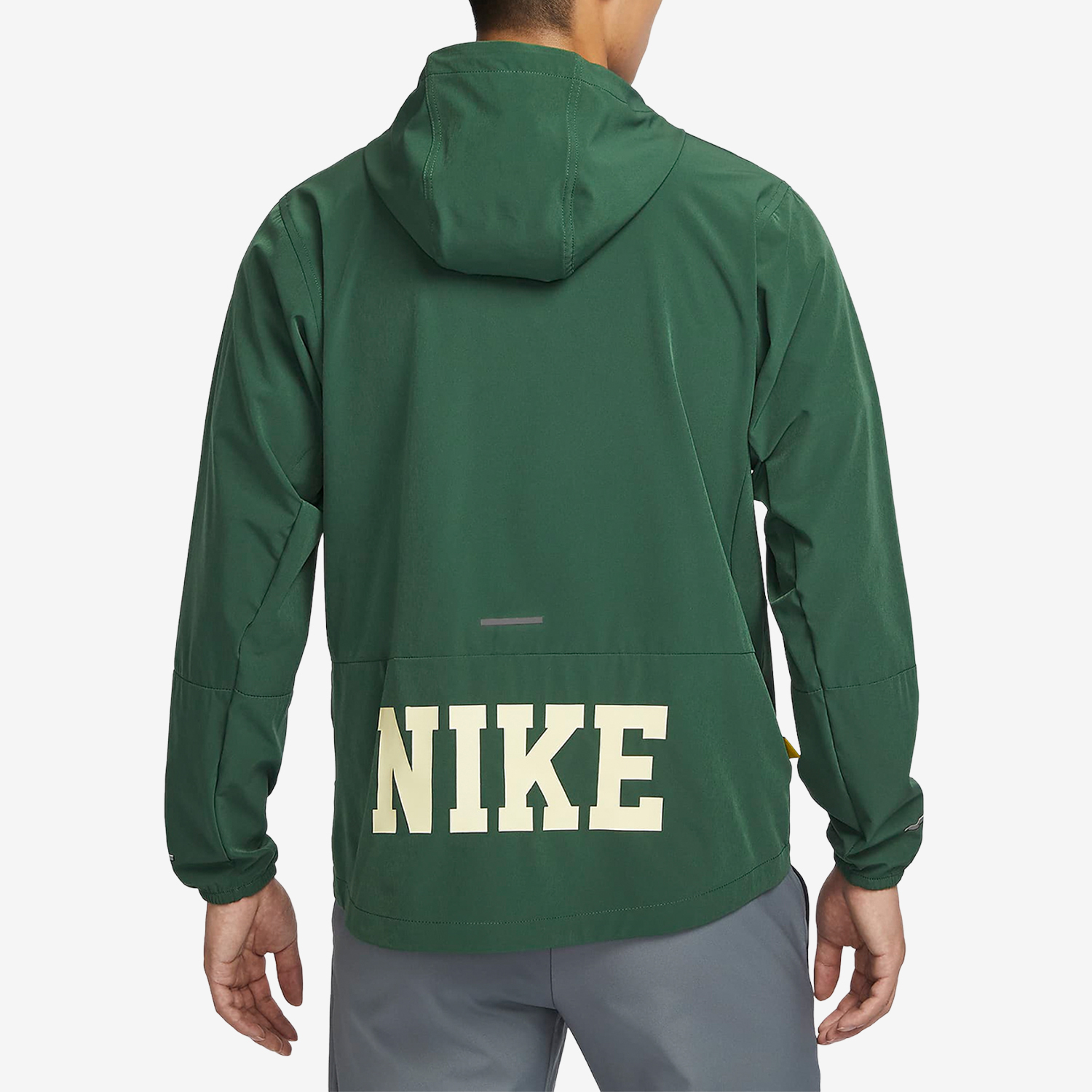 Nike's new men's reflective sports running woven hooded jacket FV3970-323
