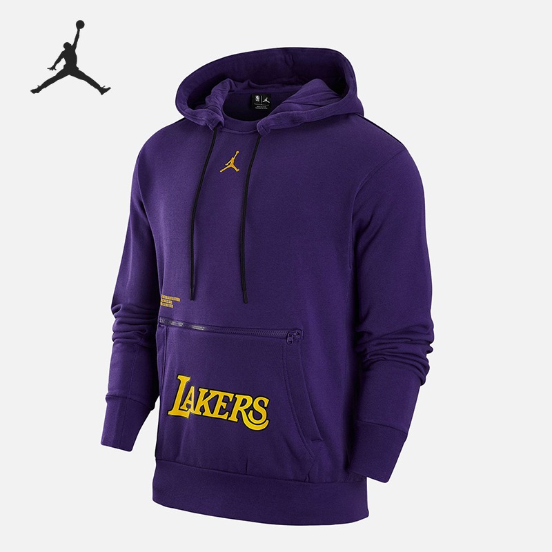 Nike Air Jordan Men's Fleece Lined NBN Basketball Training Sport Sweatshirt DR2422-504