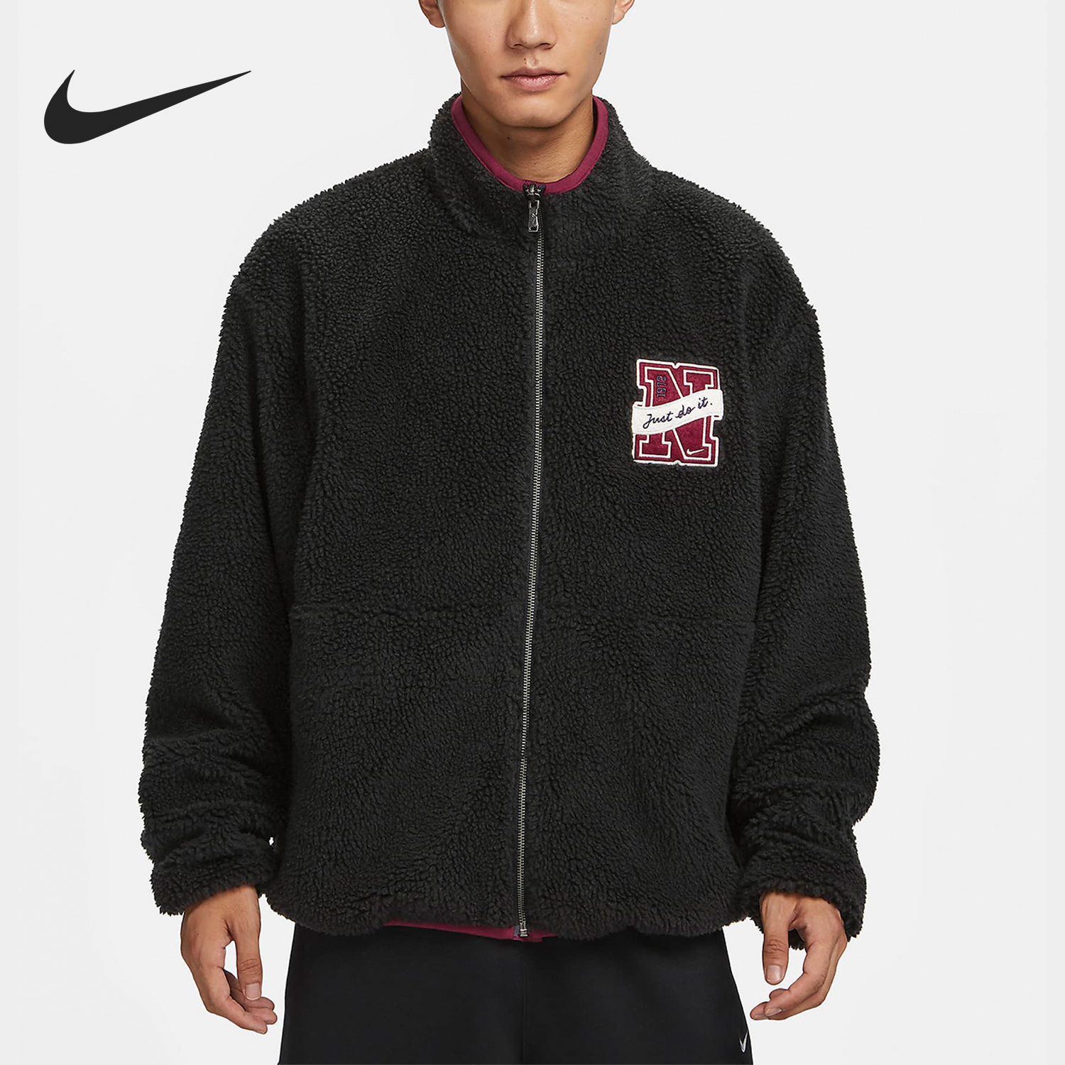 Nike New Season Men's Windproof Two-sided Wear Sports Jacket FV8588-010