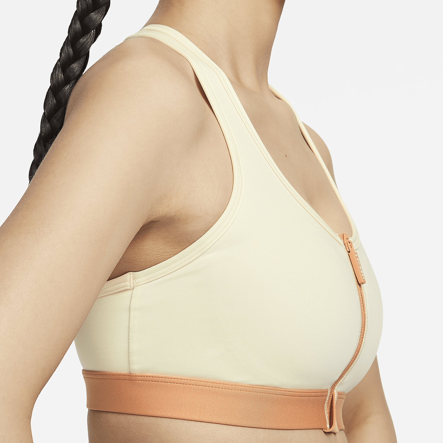 Nike Swoosh Women's Medium-strength Support Zip Sports Bras HF6595-132