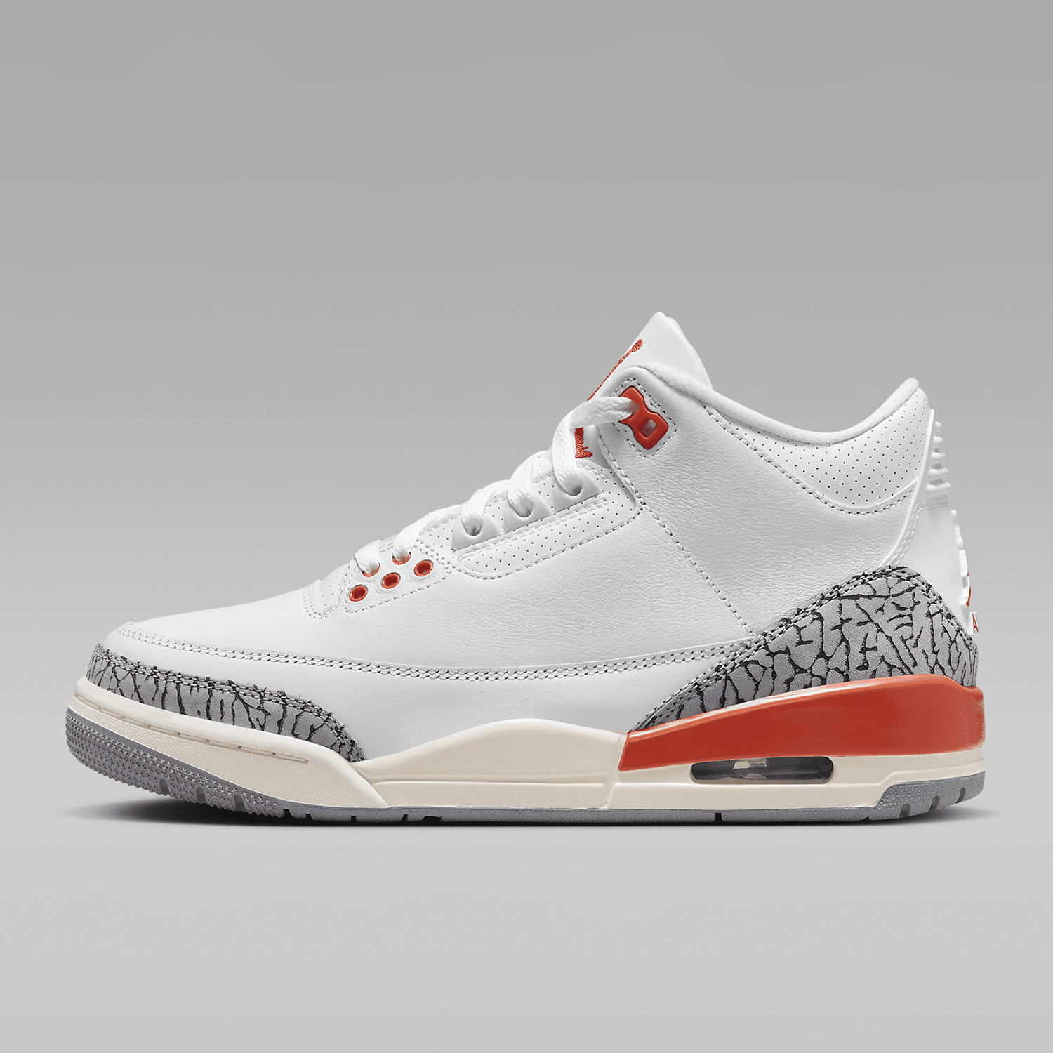 Nike Air Jordan 3 Retro Women's Shock Absorbing Sport Shoes CK9246-121