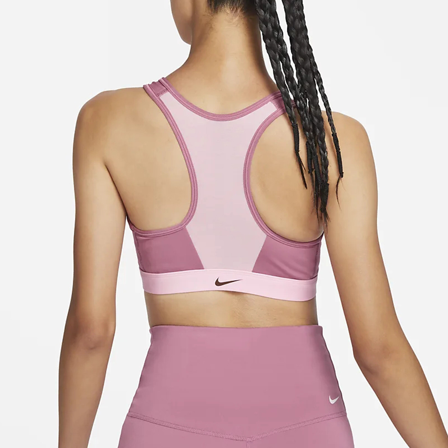 Nike DRI-FIT Women's Medium Intensity Support Zip Sport Bra FJ7721-634