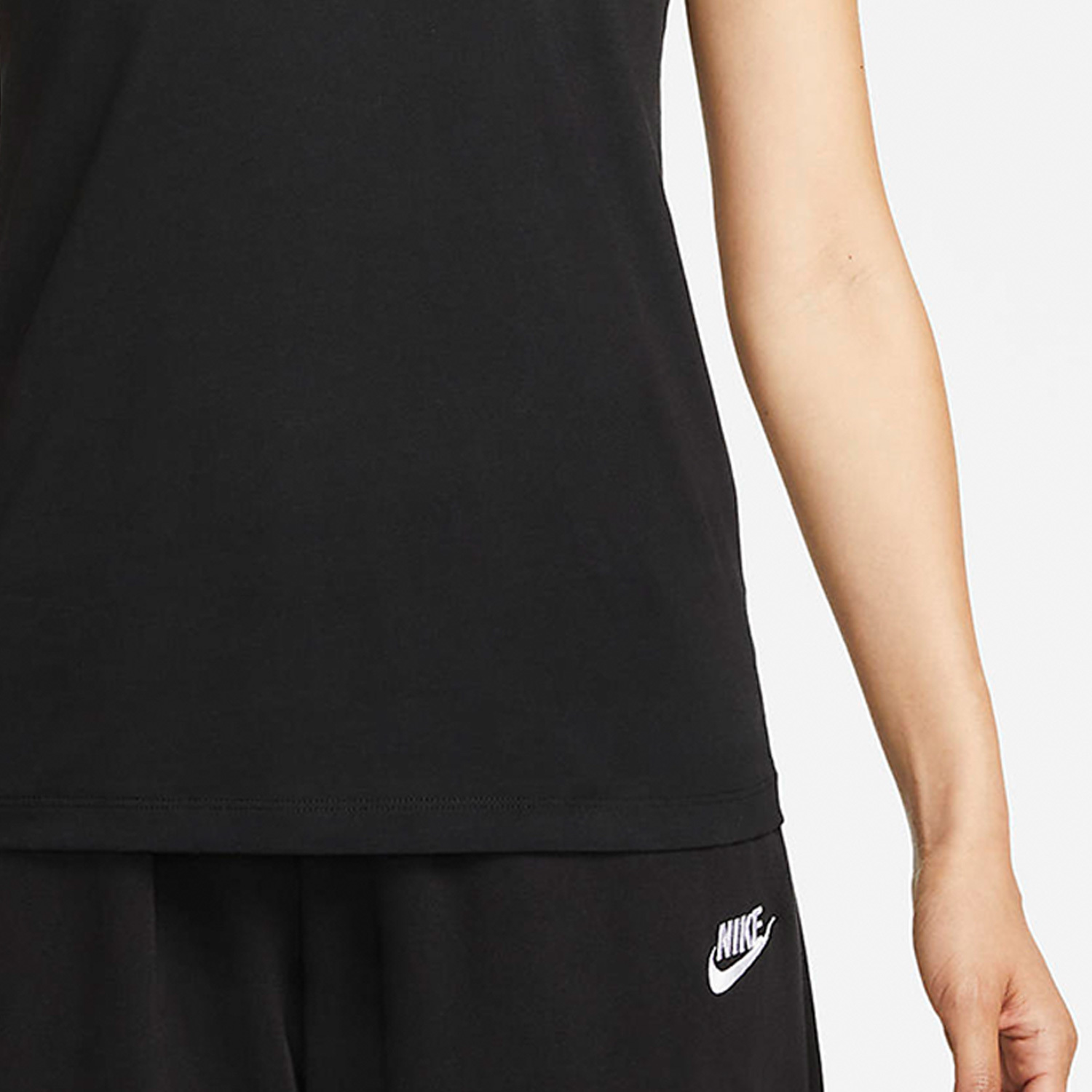 Nike Summer New Women's Breathable Simple Sports Short Sleeve T-Shirt DV6095-010