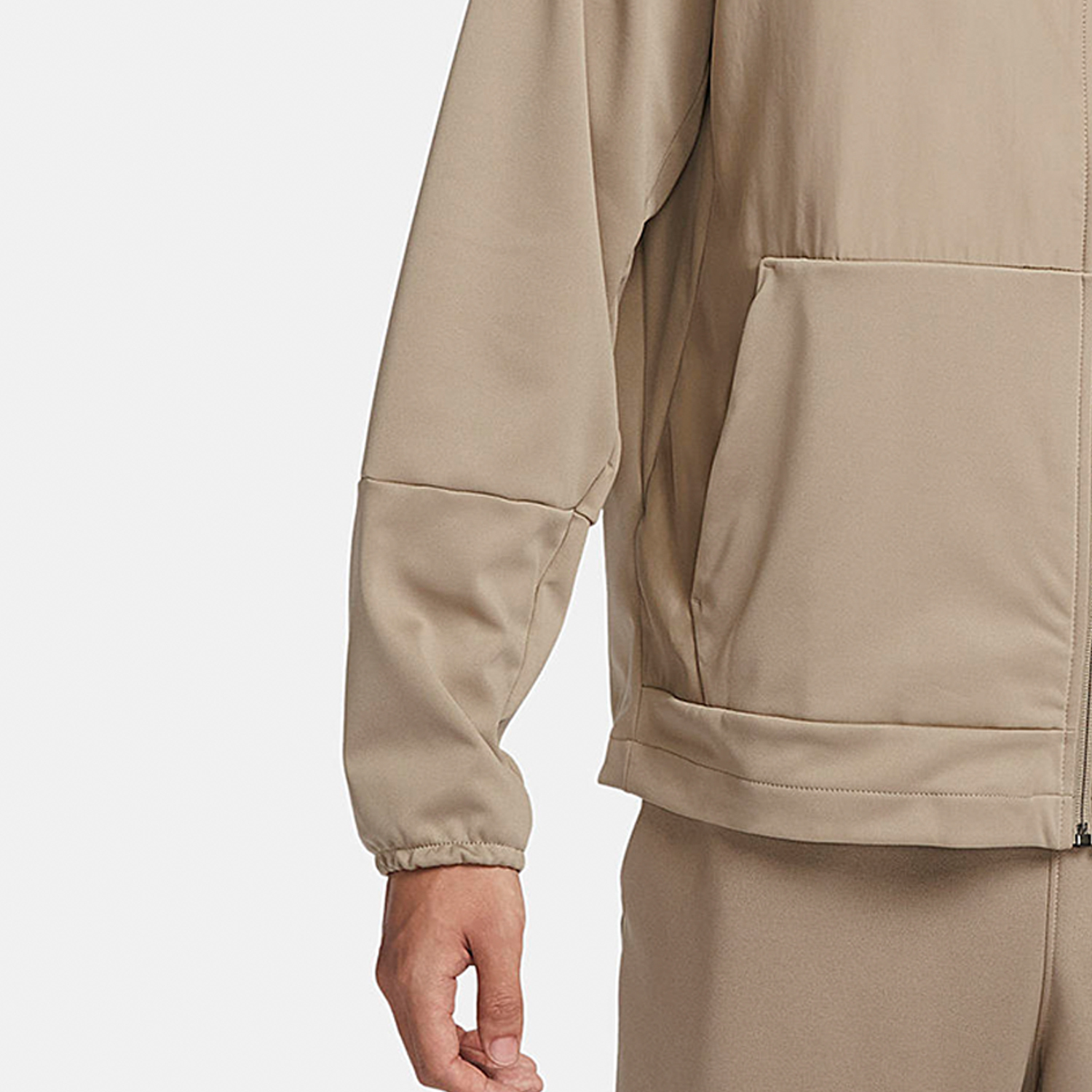 Nike New Men's Woven Hooded Thin Fleece Warm-up Jacket FB8823-247