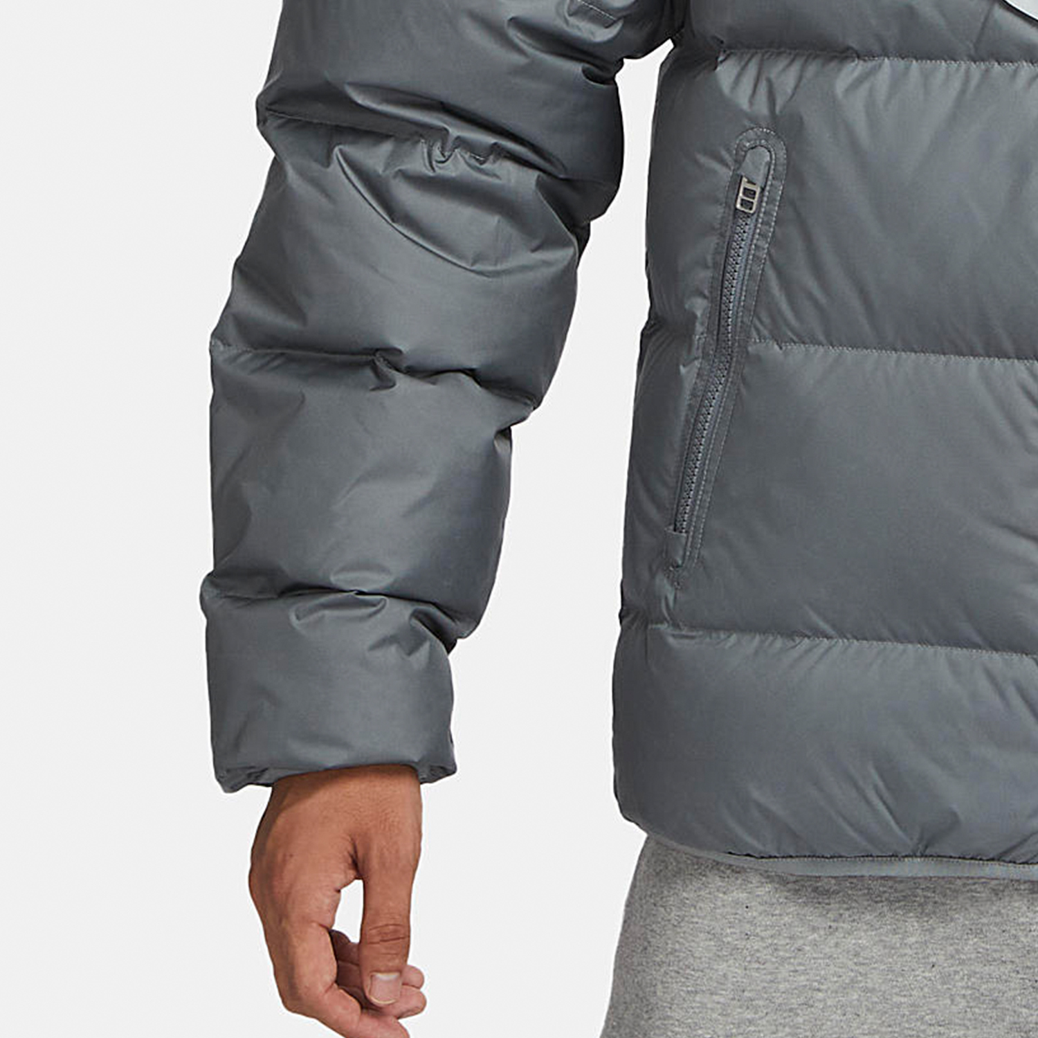 Nike Men's Windproof Warmth Sports Hooded Down Jacket FB8178-077