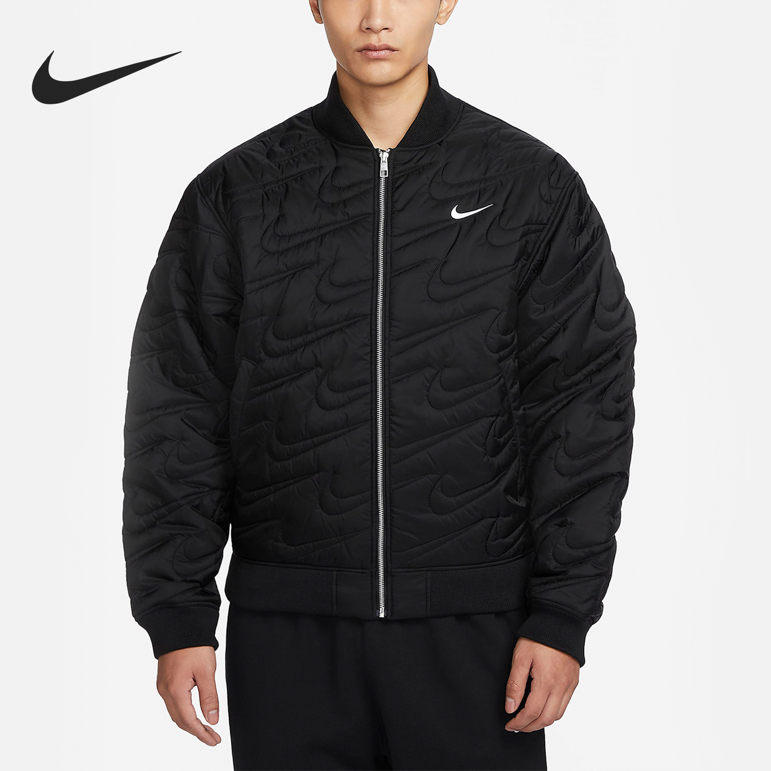 Nike Sportswear Swoosh Men's Quilted Jacket FV6152-010