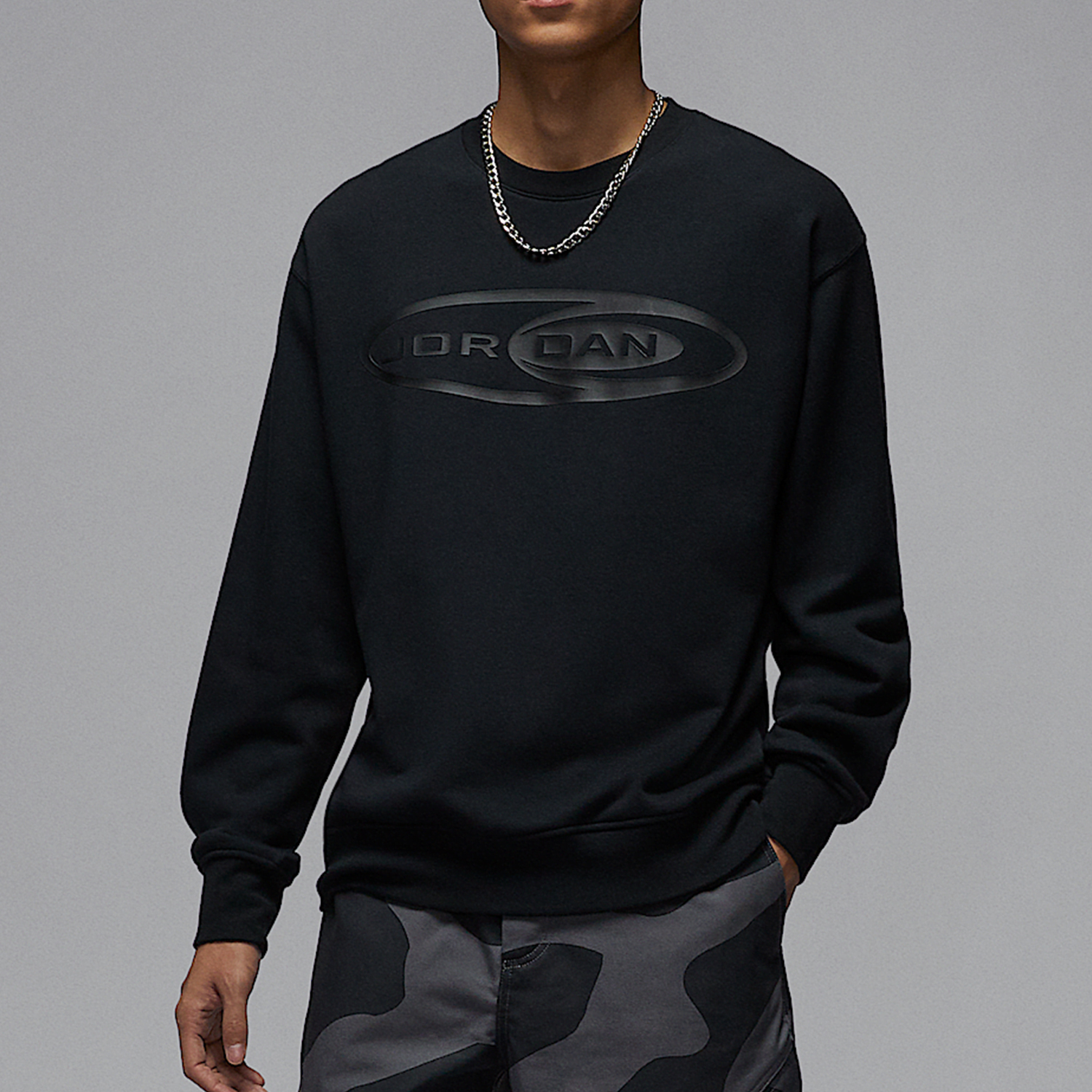 Nike JORDAN Men's Sports Casual Round Neck Hooded Sweatshirt HV9284-010