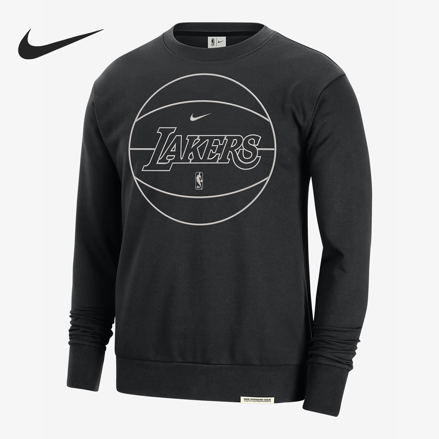 Nike Winter New Men's Basketball Sports Casual Round Neck Hoodie DX9749-010