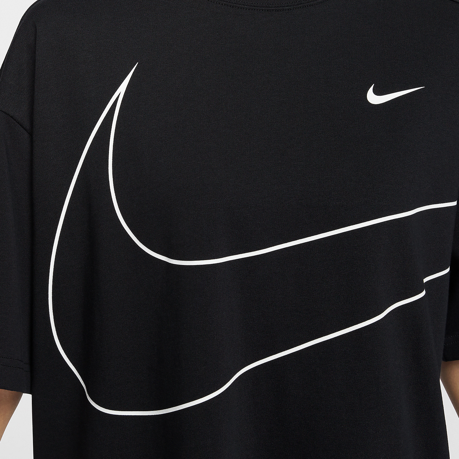 Nike's new women's breathable simple knitted short sleeved T-shirt HQ1581-010