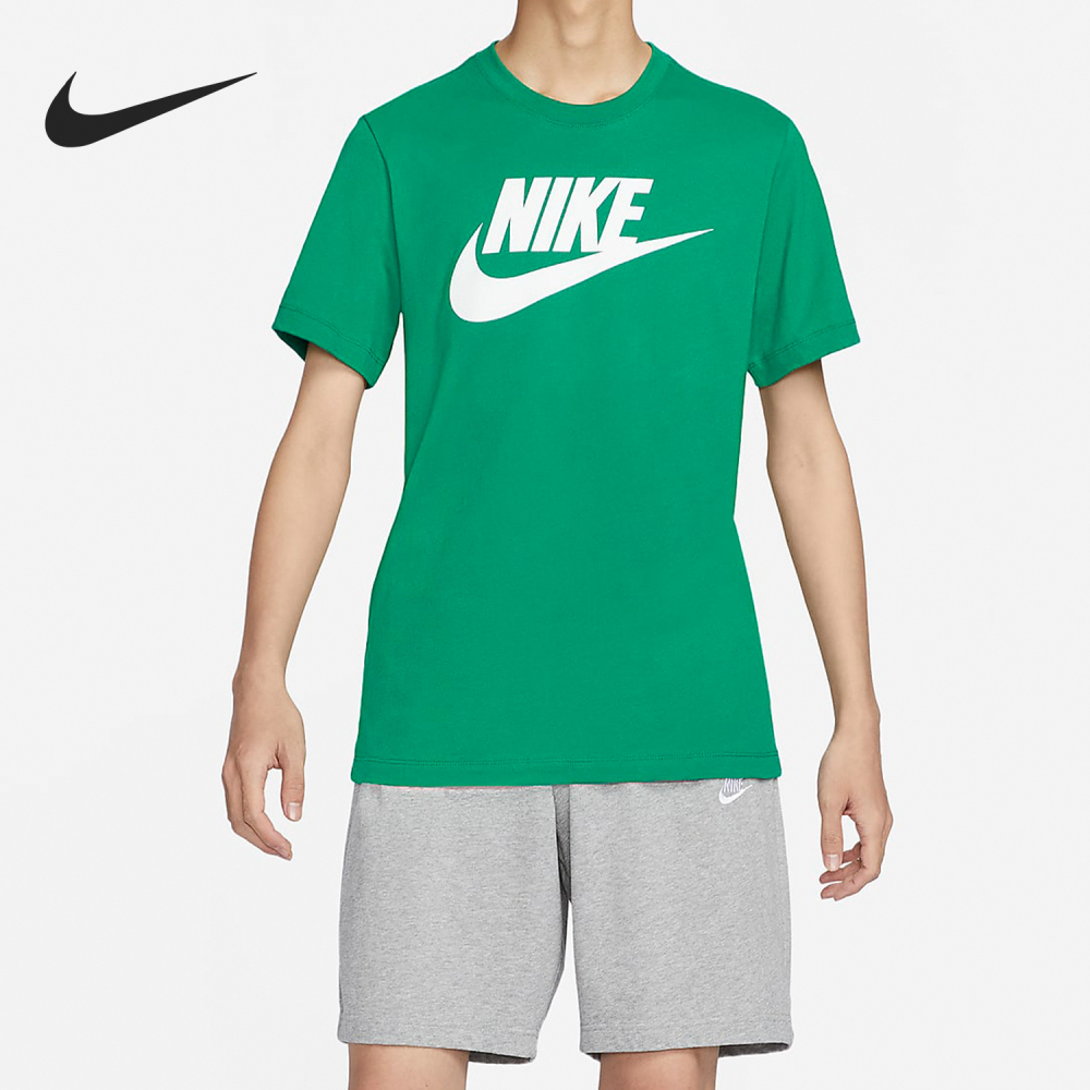 Nike New Season Men's Sports Simple Round Neck Short-Sleeve AR5005-365