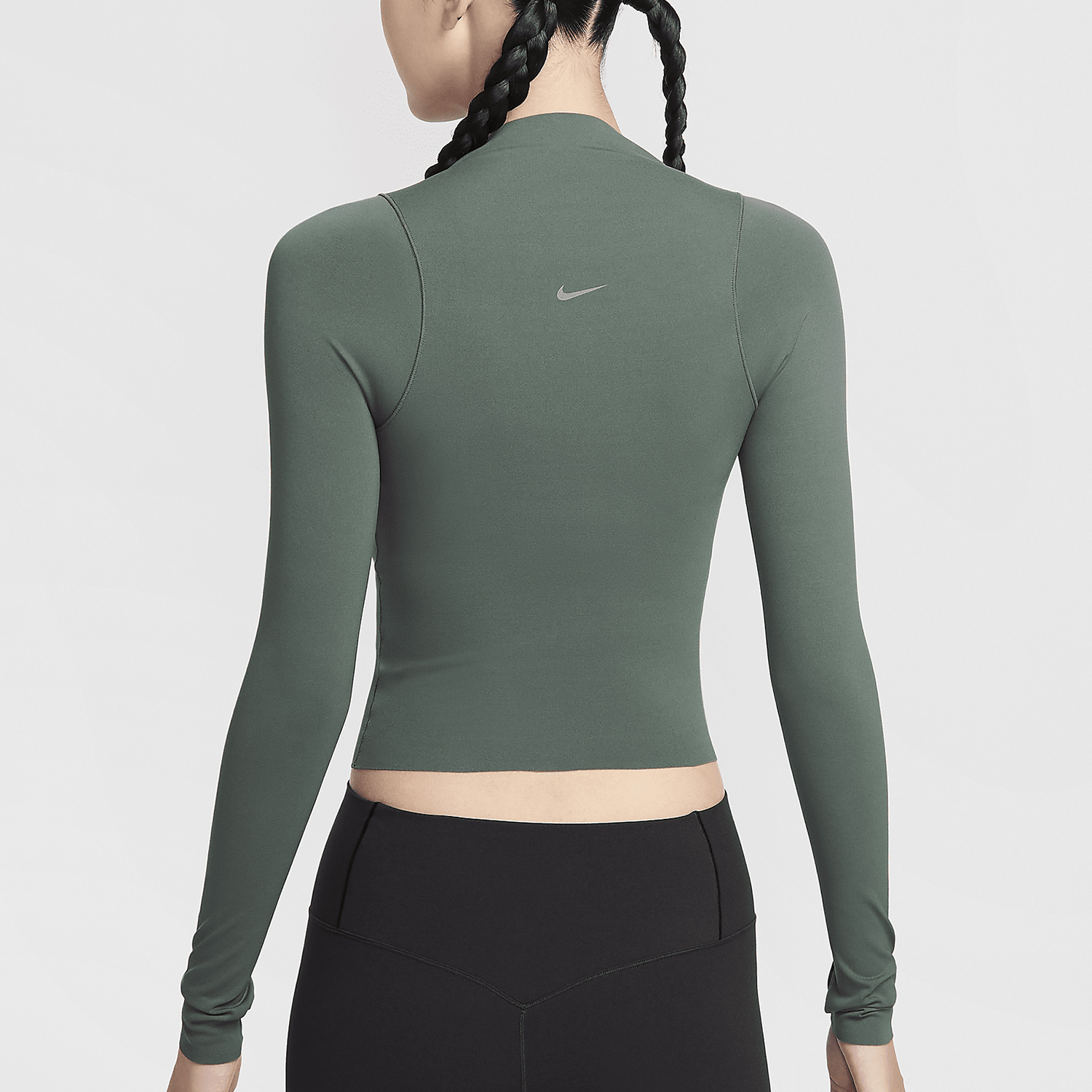 Nike Zenvy Dri-FIT Women's Training Fitness Breathable Long Sleeve FN3023-338