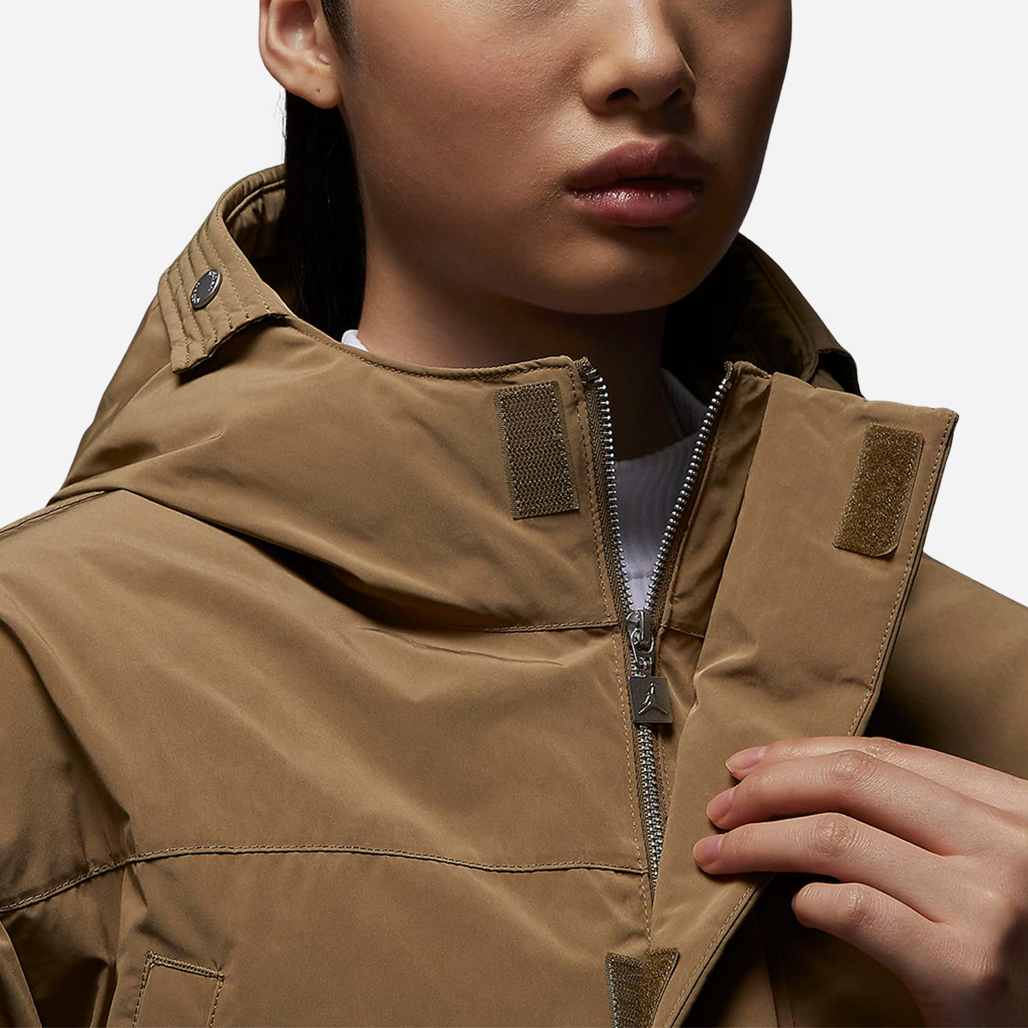 Nike JORDAN Women's Outdoor Warm Hooded Sports Down Jacket FB5086-392
