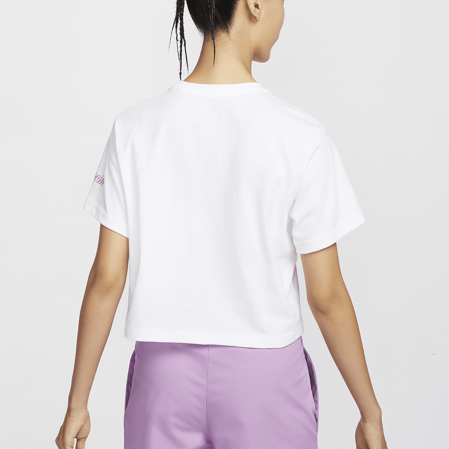Nike Women's Loose Fit Casual Short Sleeve FZ2856-100
