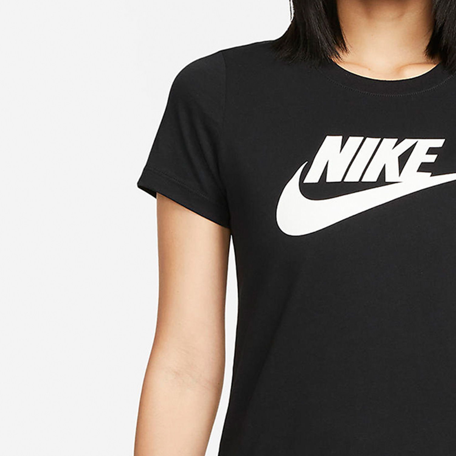 Nike Summer New Women's Breathable Simple Sports Short Sleeve T-Shirt DV6095-010