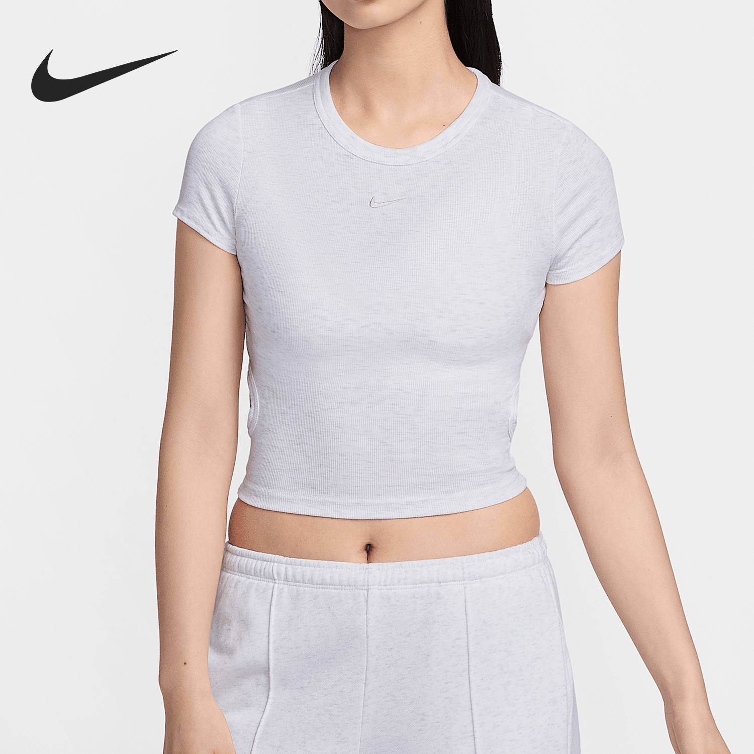 Nike 2025 Spring New Women's Short Loose Breathable Short Sleeve HJ0720-051