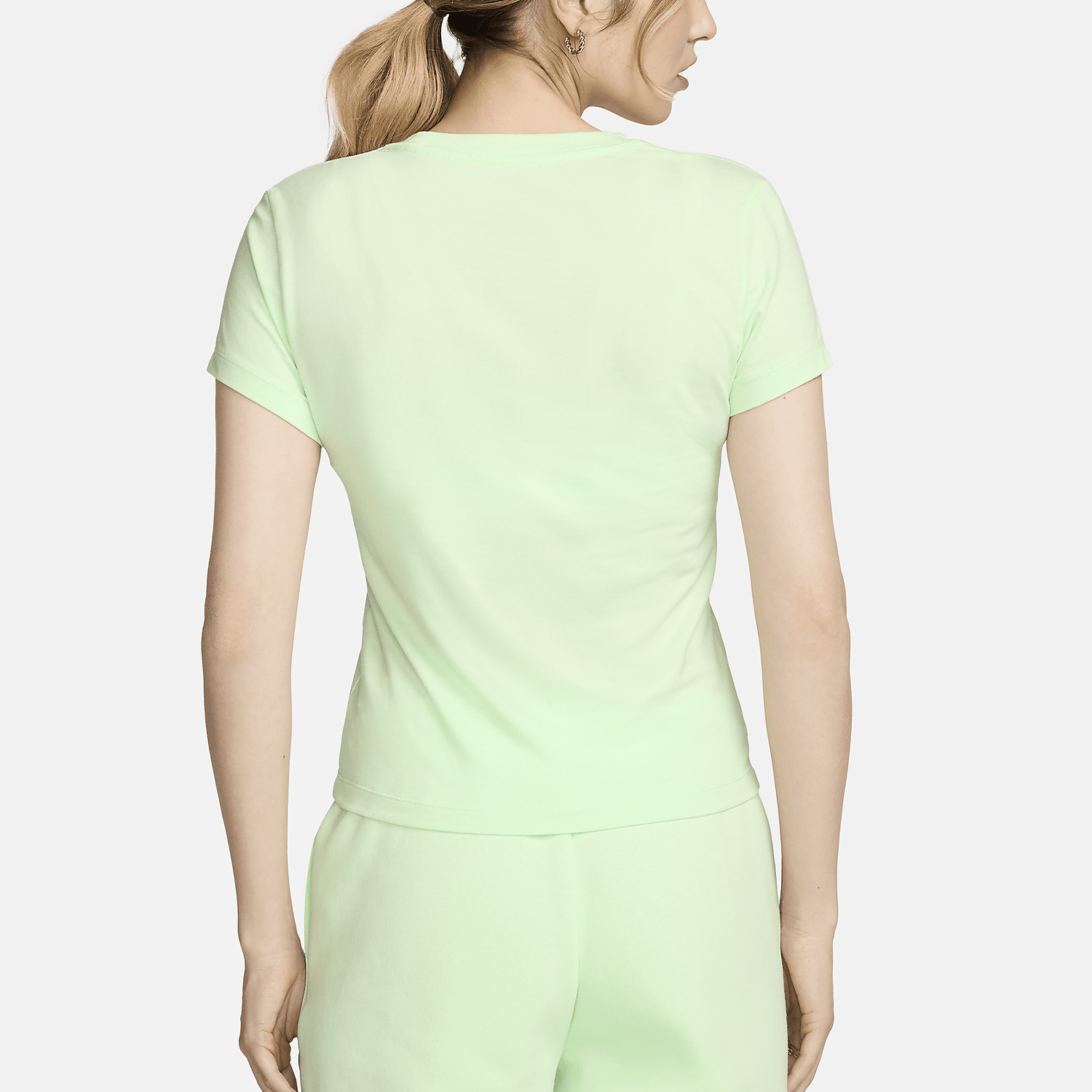 Nike New Season Women's Simple Casual Round Neck Slim Fit Short Sleeve T-Shirt FV5509-376