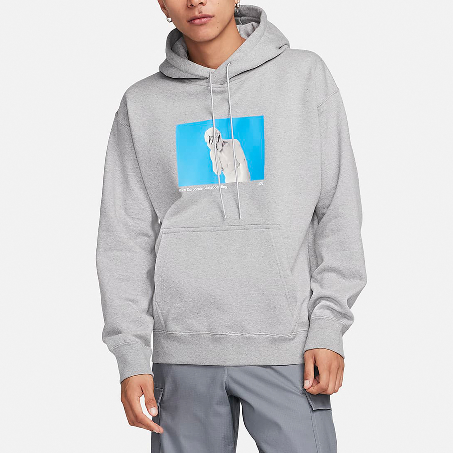 Nike New Men's Fleece Lined Casual Sports Knit Hooded Sweatshirt FN2557-063