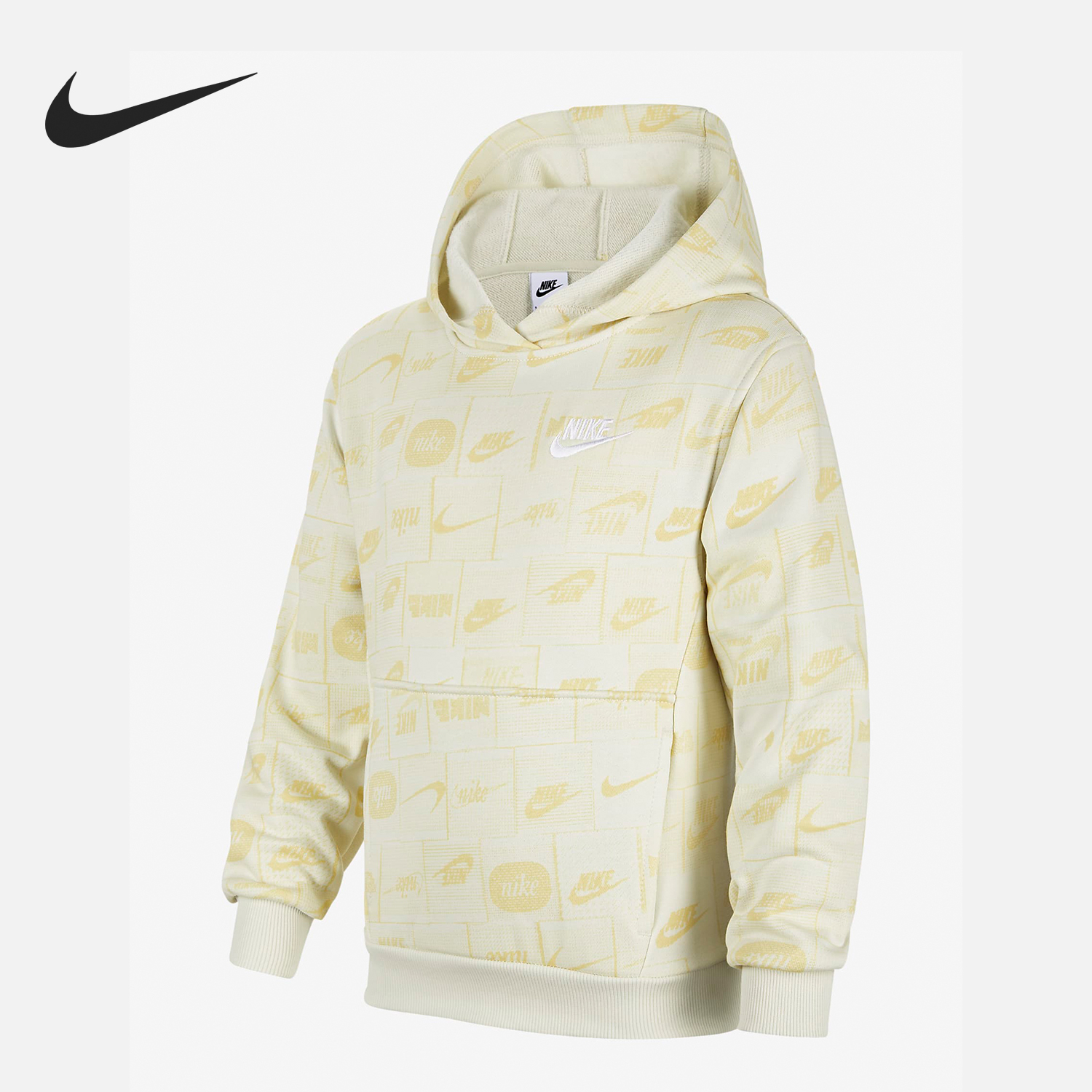 Nike Sportswear Club Fleece Big Kids Hooded Sweatshirt FN8741-020