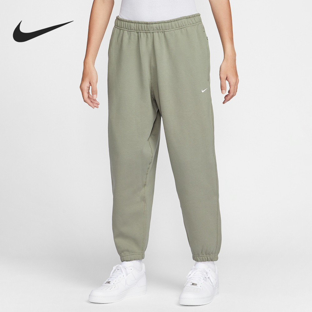 Nike Solo Swoosh Men's Loose Tied Fleece Long Pants DX1365-320