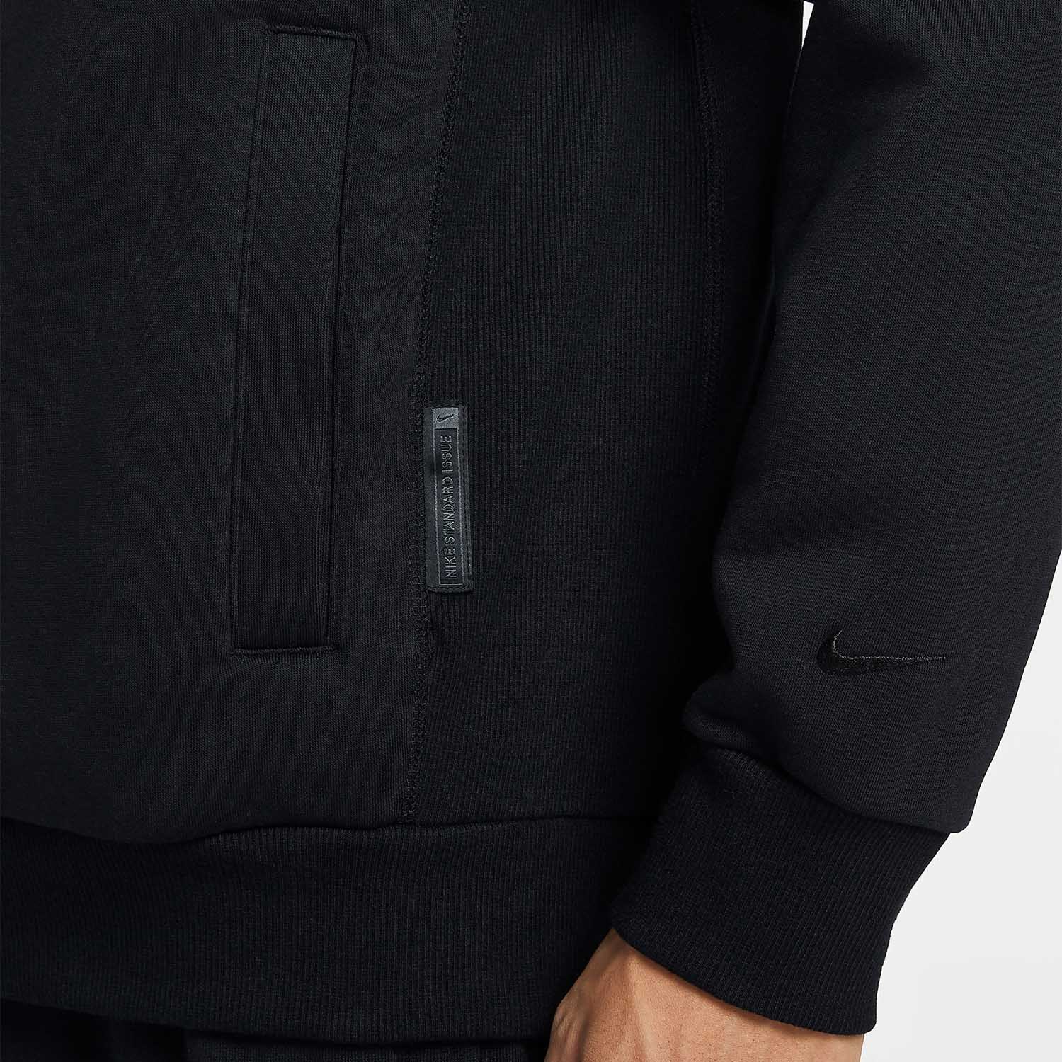 Nike New Season Men's Fleece Lined Casual Warm Baseball Jacket FZ1035-010