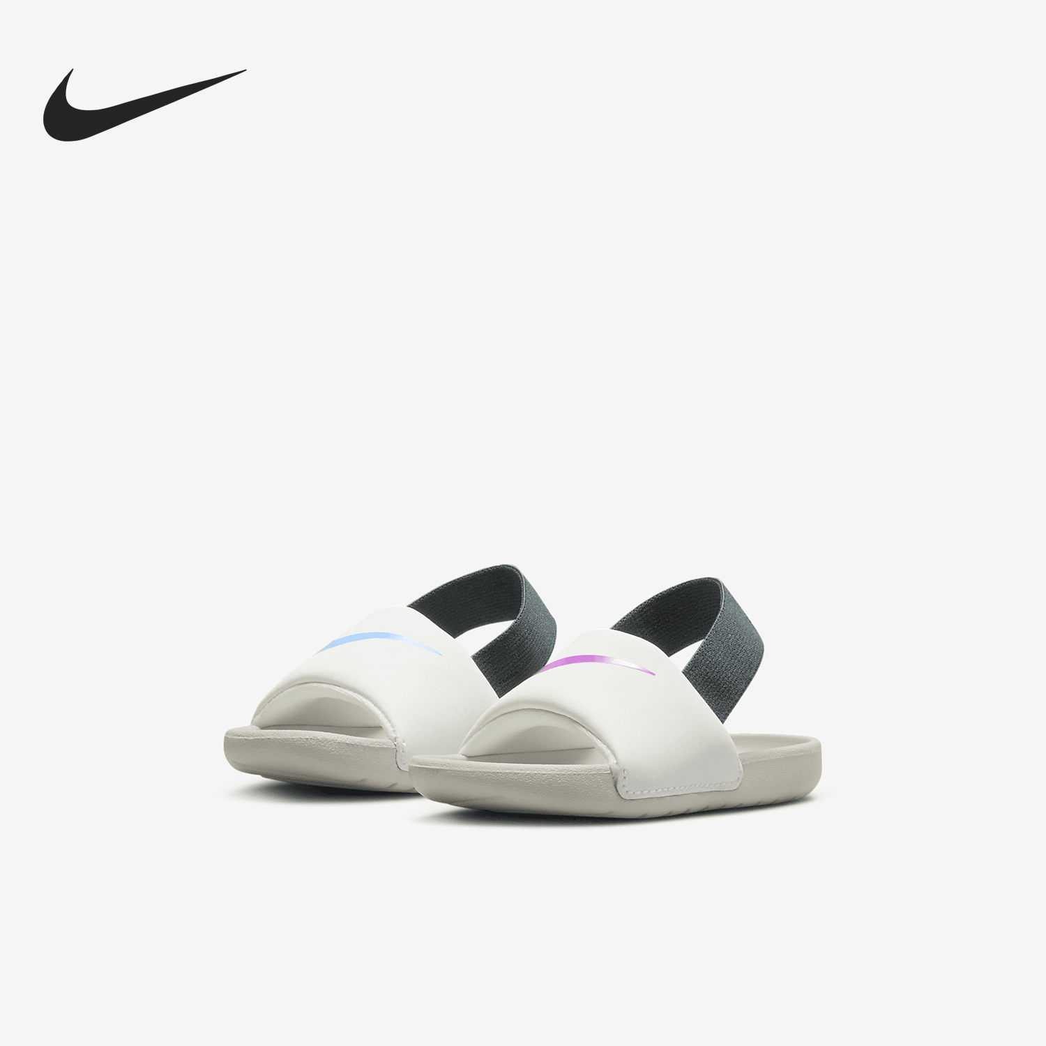Nike Kawa Slide Baby Sports and Leisure Mandarin Duck Sandals FJ8811-100