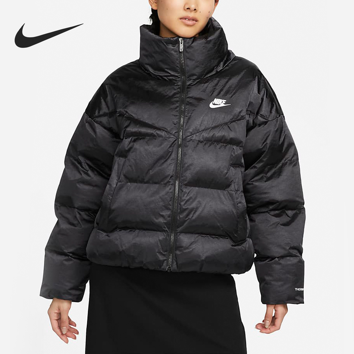 Nike New Season Women's Sports Warm Thick Hooded Jacket DQ6889-010