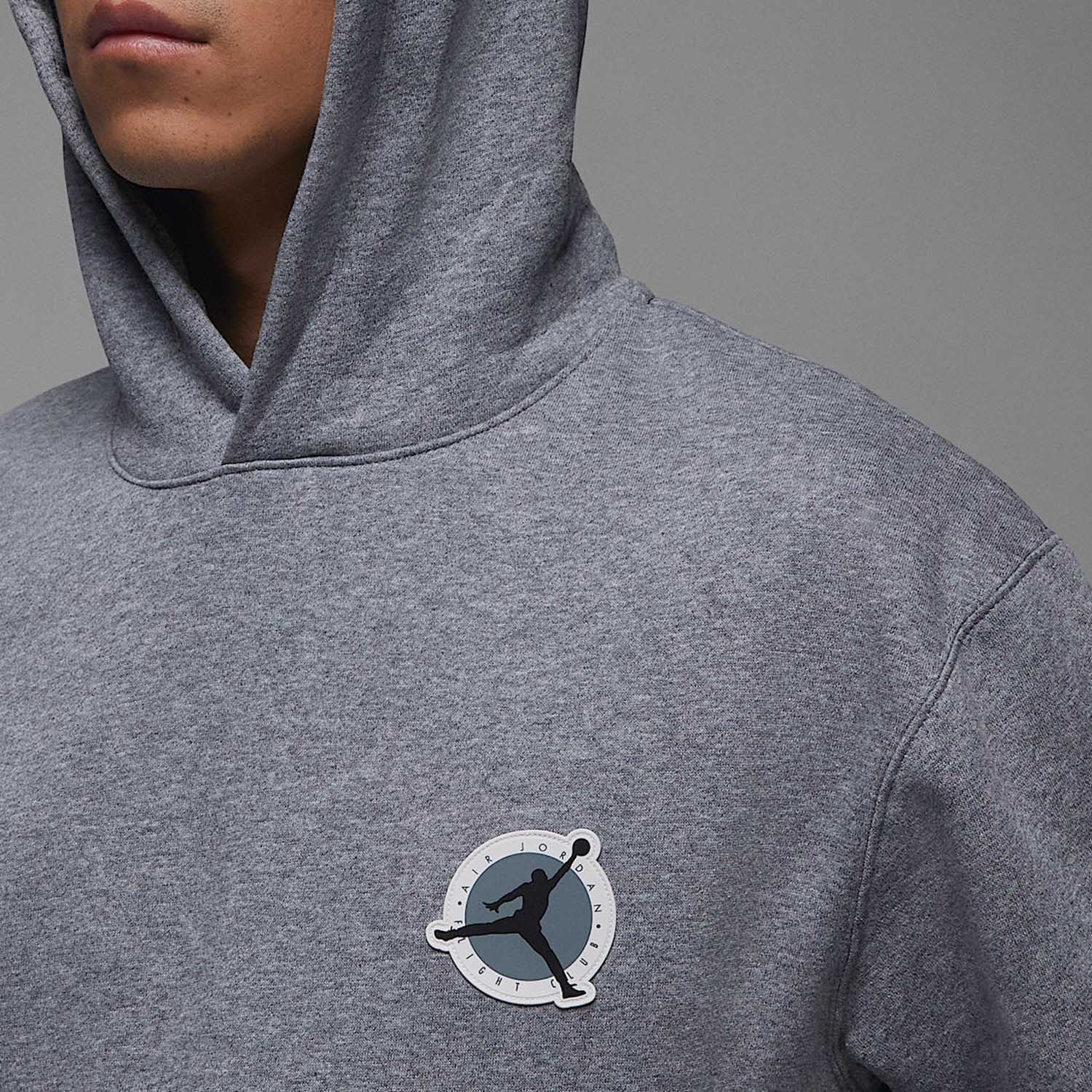 Nike JORDAN Men's Hooded Fleece Long Sleeve Sweatshirt DV7593-091