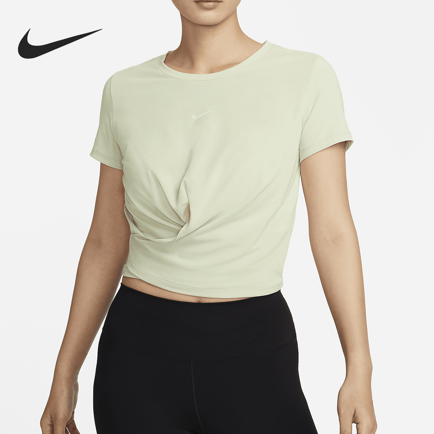 Nike One Luxe Dri-FIT Women's Slim Fit Short Sleeve T-Shirt HF6182-371