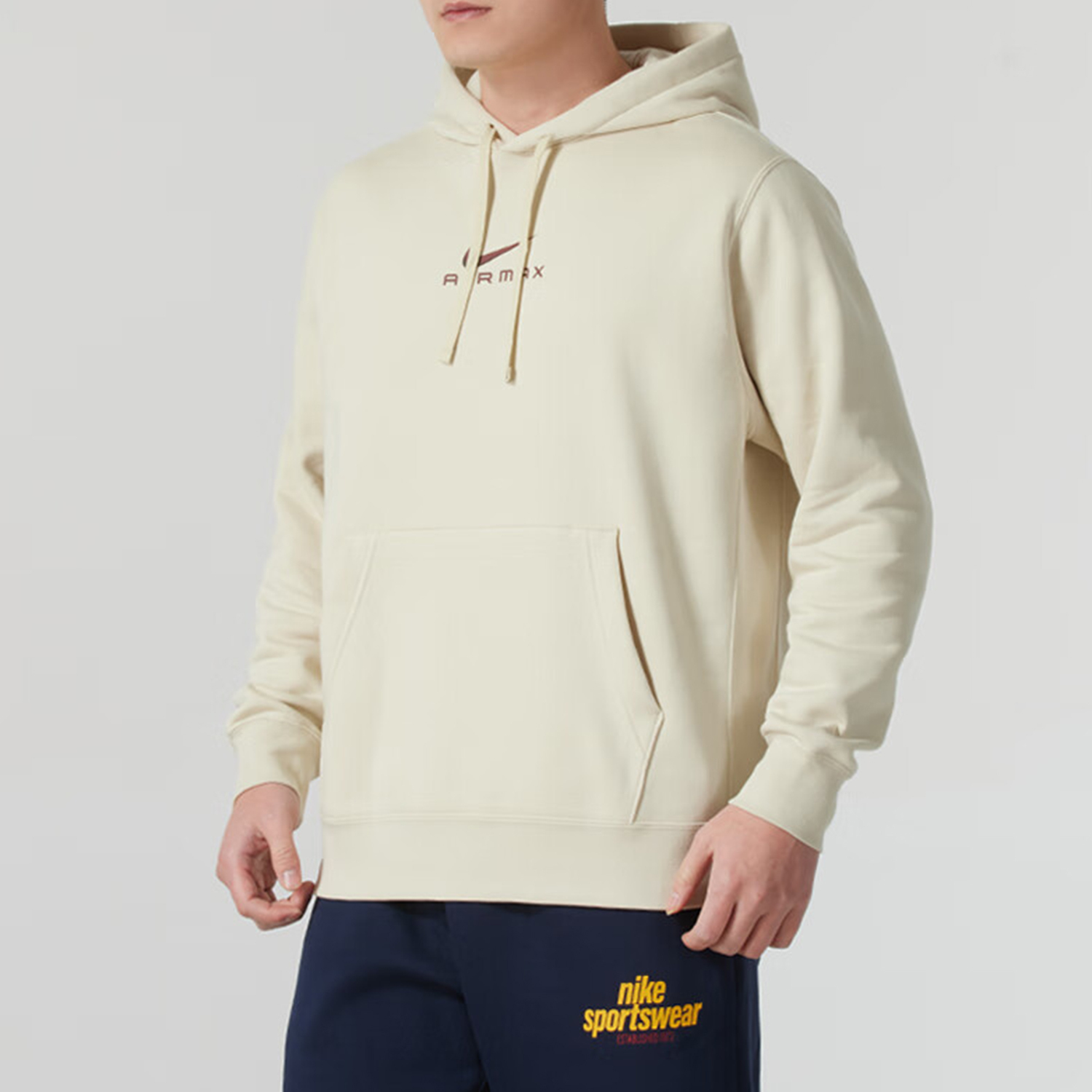 Nike Spring New Men's Hooded Fleece Warm Sweatshirt HQ2970-234
