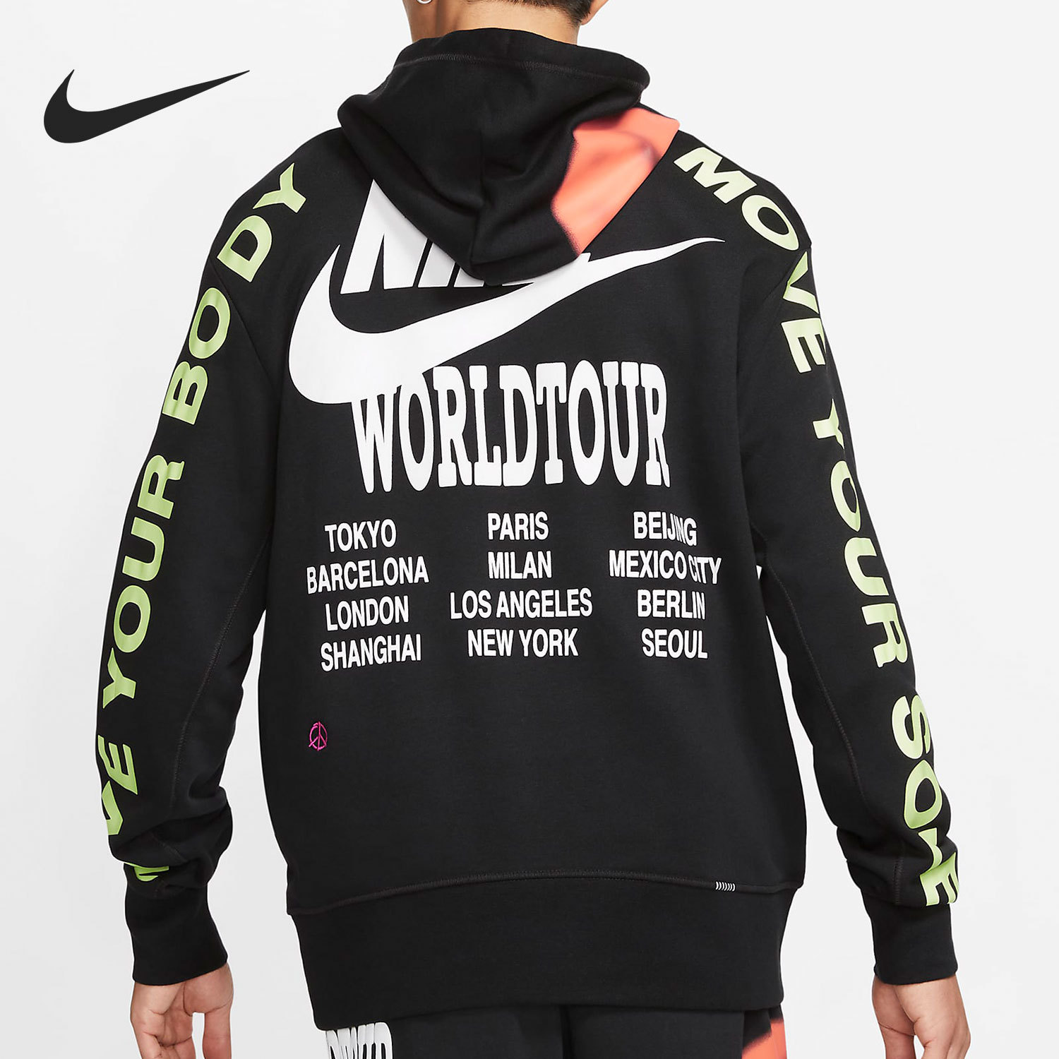 Nike New Season Men's Sports Casual Hooded Sweatshirt DA0932-010