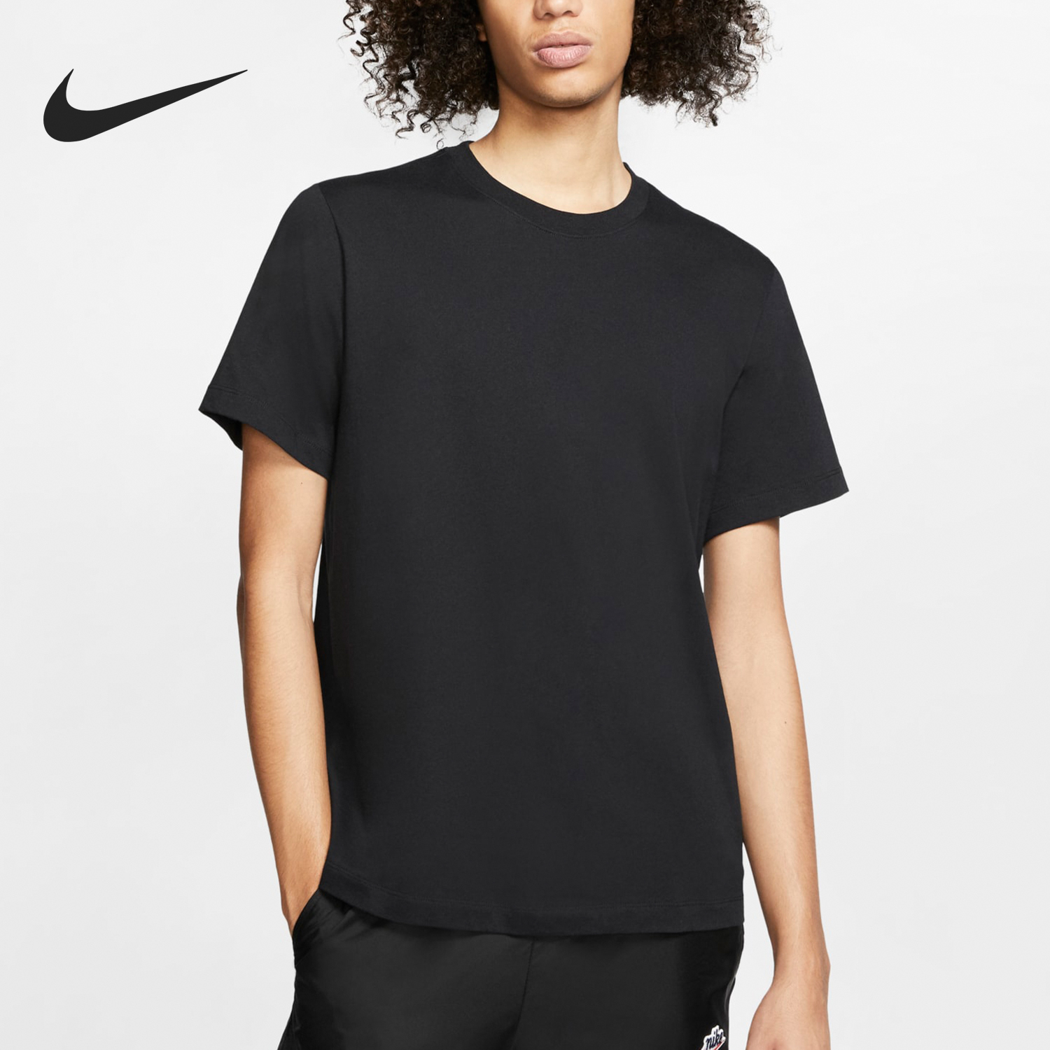 Nike Fall New Men's Running Training Breathable Athletic Short Sleeve CZ6367-010