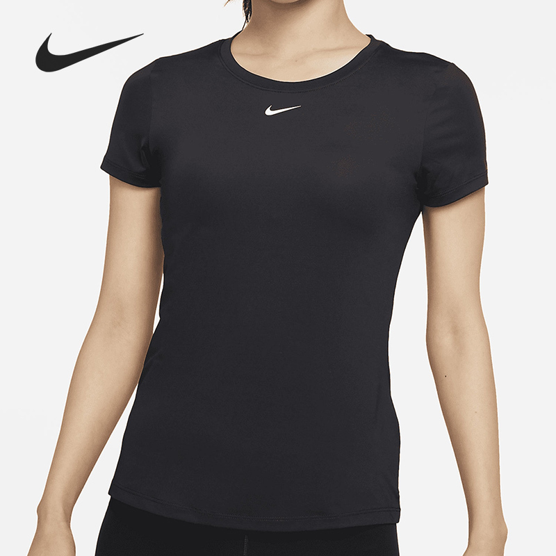 Nike New Season Women's Casual Round Neck Breathable Short Sleeve Sports Shirt DD0627-010