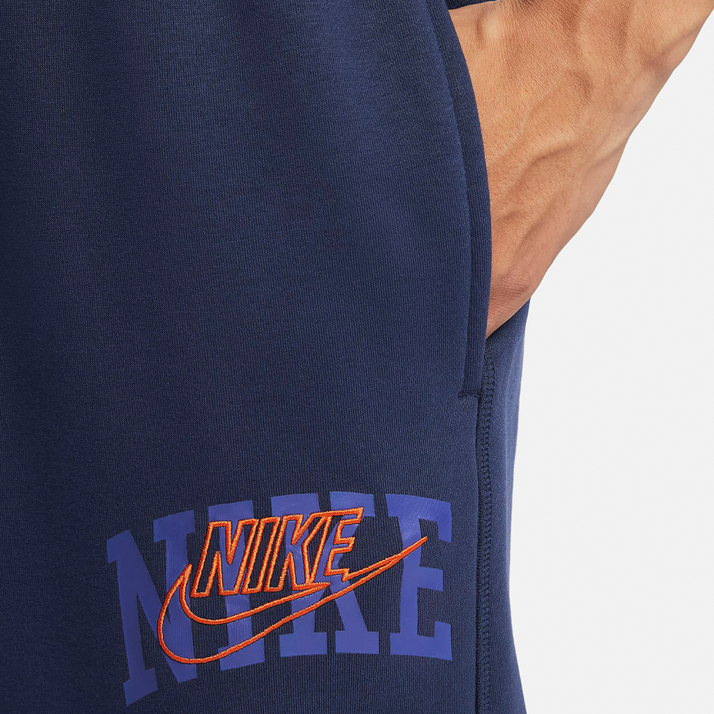 Nike New Season Men's Fleece Lined Breathable Casual Sports Knit Long Pants FV4454-410