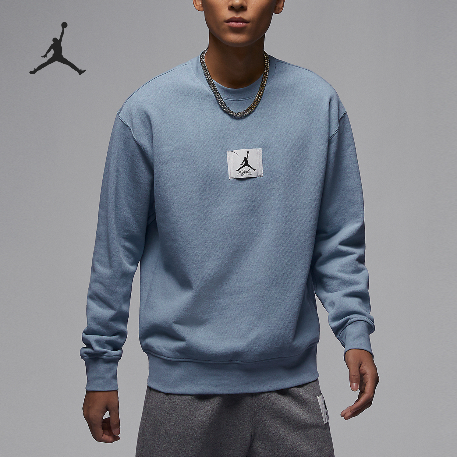 Nike New Season Men's Lightweight Fleece Crewneck Sweatshirt FB6935-436