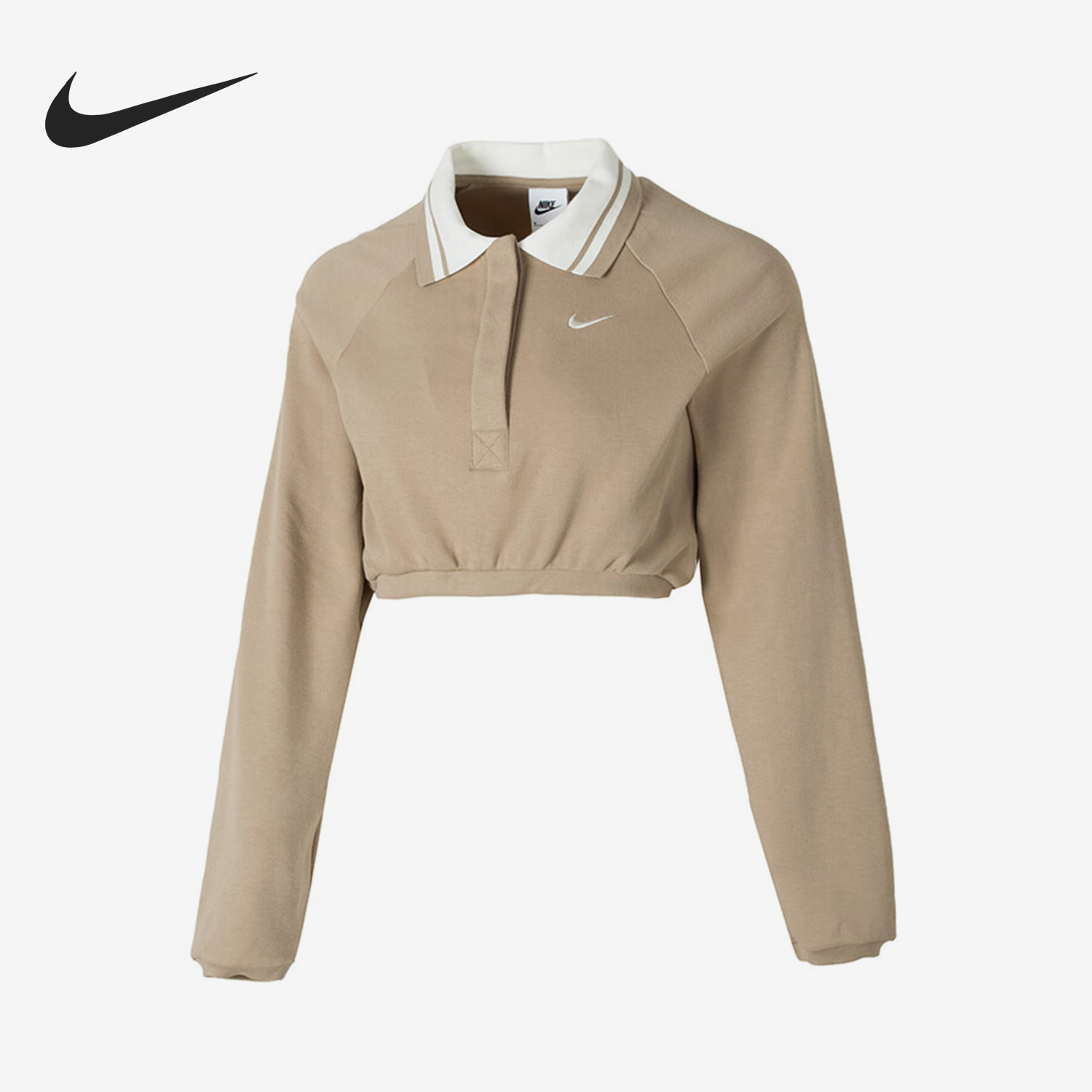 Nike Sportswear Women's Long Sleeve Short Collar Shirt FN1881-247