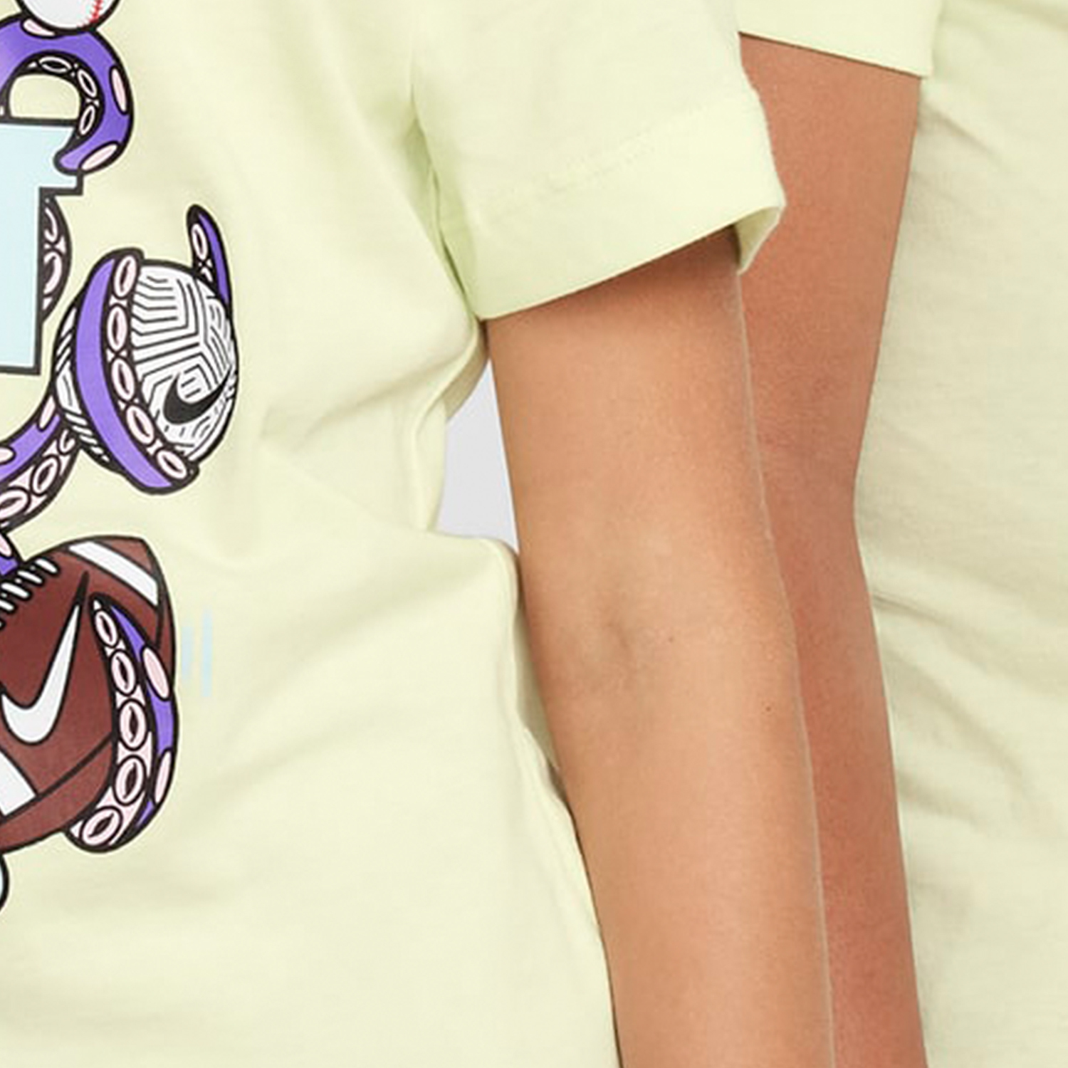 Nike Autumn New Big Kids Fashion Breathable Sports Casual Short Sleeve FZ5119-303