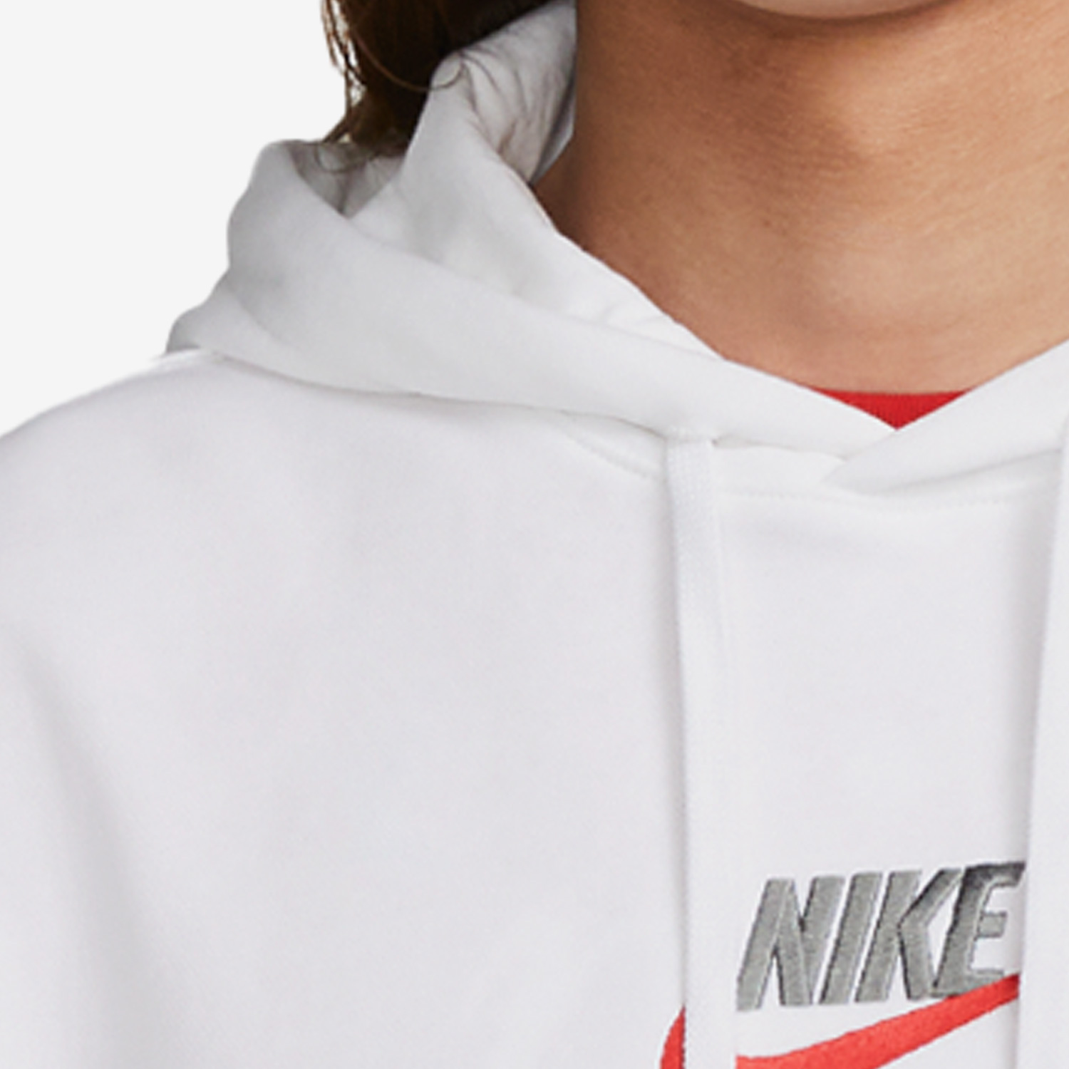 Nike New Season Embroidered Hooded Casual Men's Sport Sweatshirt FB7789-100