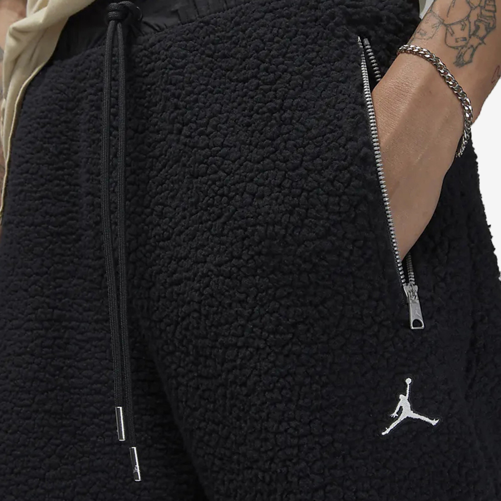 Nike Air Jordan Men's Fleece Lined Faux Sheepskin Long Pants DV1570-010