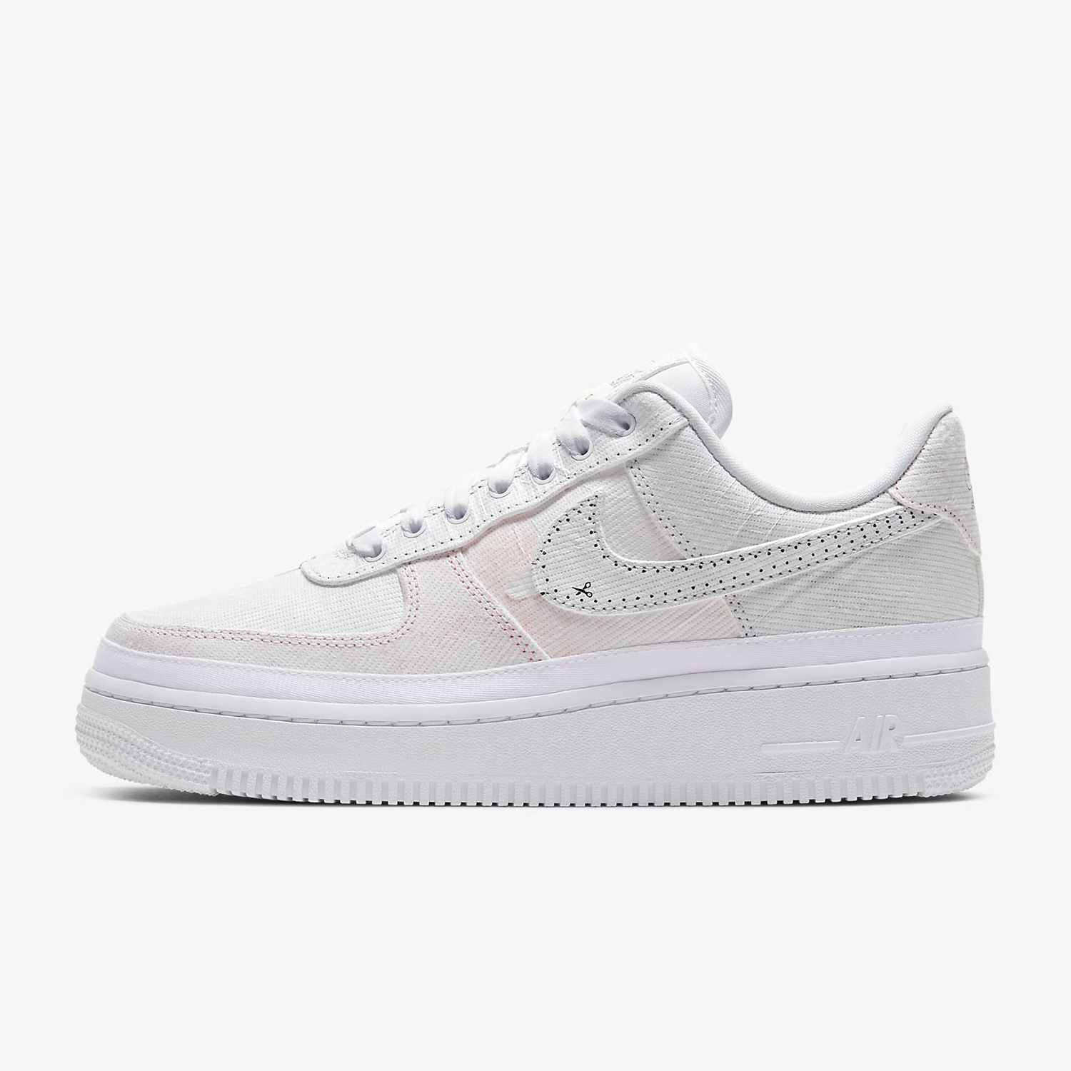 Nike AIR FORCE 1 Women's Cushioned Classic Casual Athletic Shoes CJ1650-100