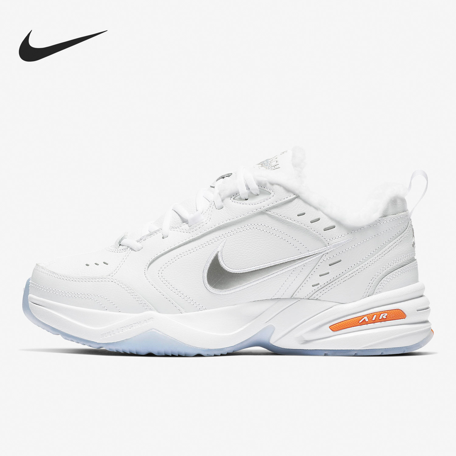 Nike AIR MONARCH 4 Men's Low-Cut Fleece Lined Dad Shoes AV6676-100