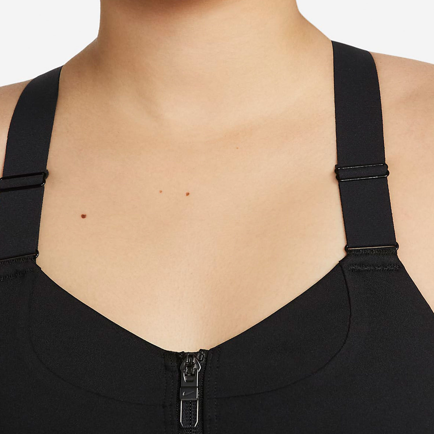 Nike Alpha Women's Front Zip Sports Fitness Bra DD0437-010