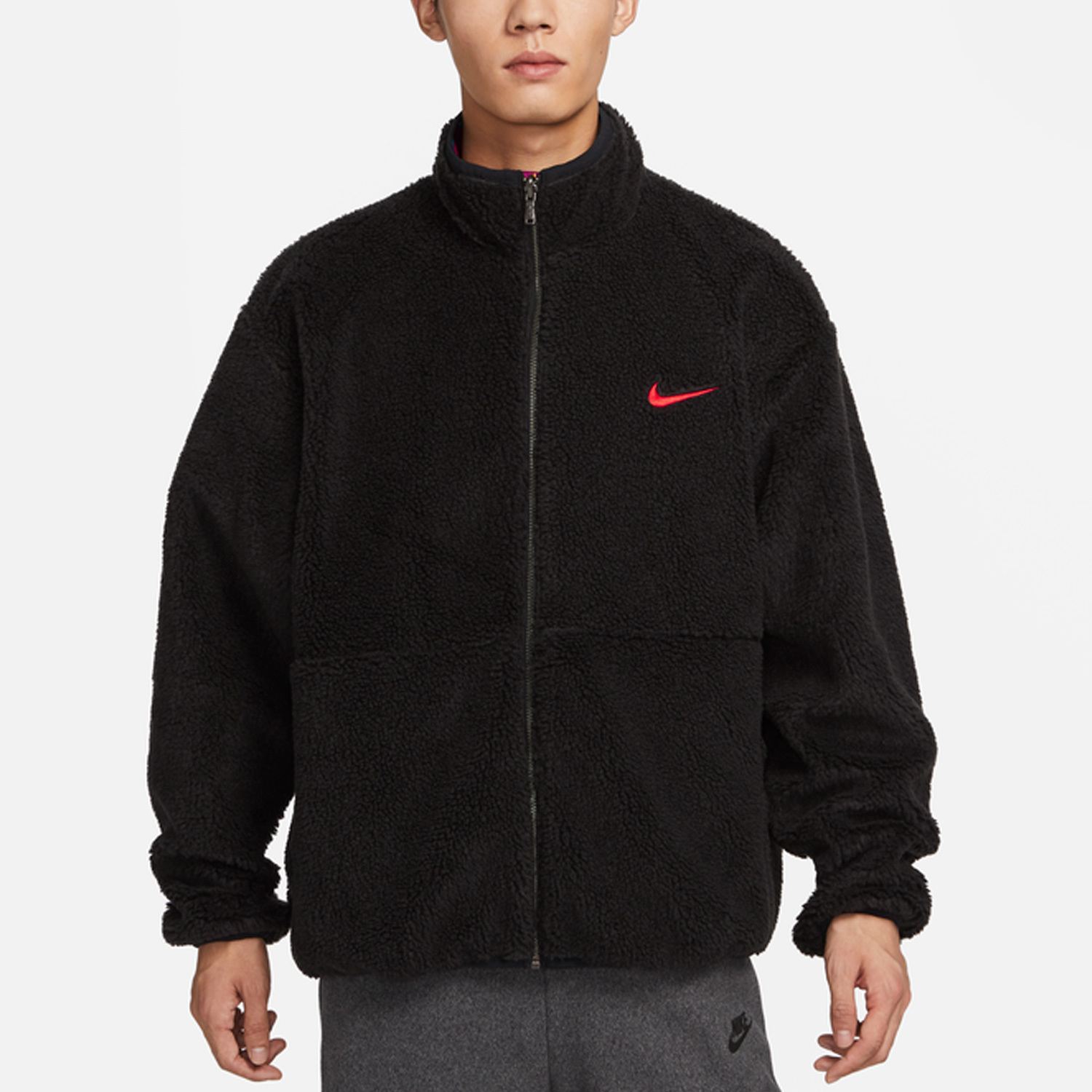 Nike New Season Men's Casual Sports Double-sided Wearable Jacket FD4057-010