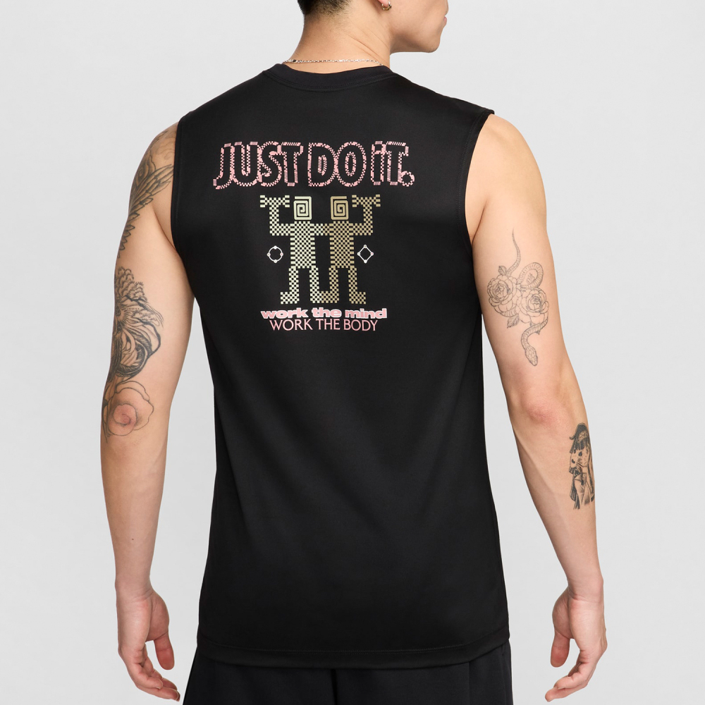 Nike Men's Casual Printing Breathable Sports Training Vest FV8375-010