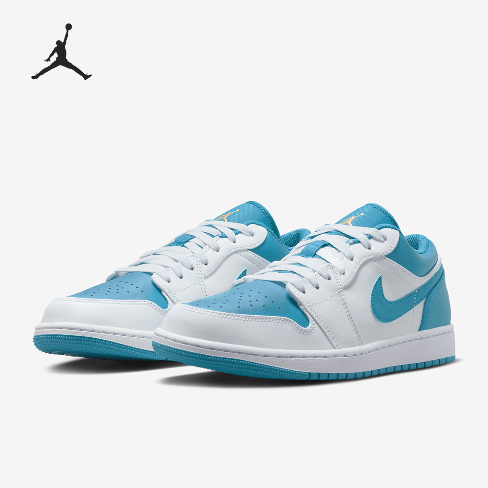Nike Summer Air Jordan 1 Low Men's Sneakers 553558-174