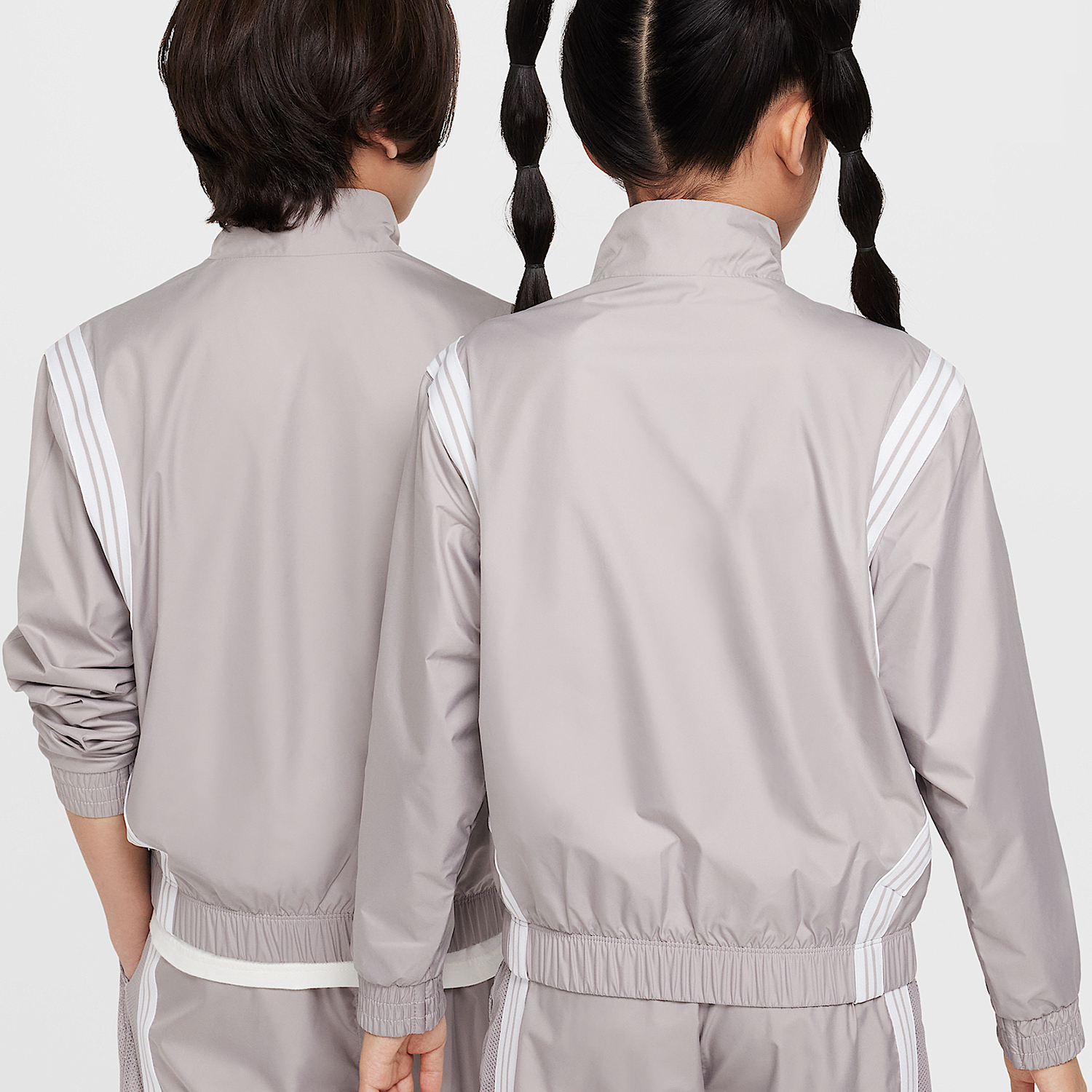 Nike 2025 New Big Kids Sports Fitness Stand Collar Jacket FZ5233-009