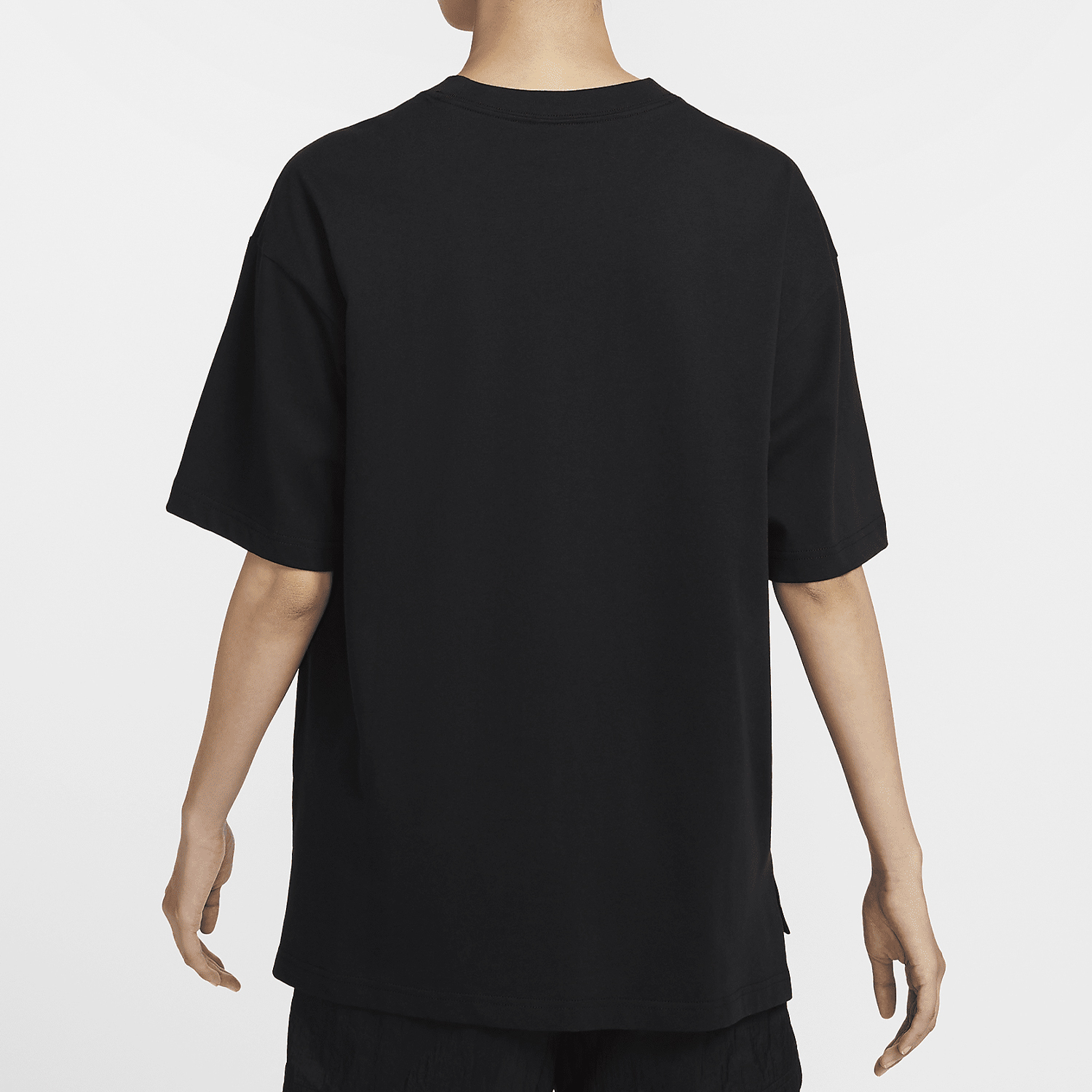 Nike's new women's breathable simple knitted short sleeved T-shirt HQ1581-010