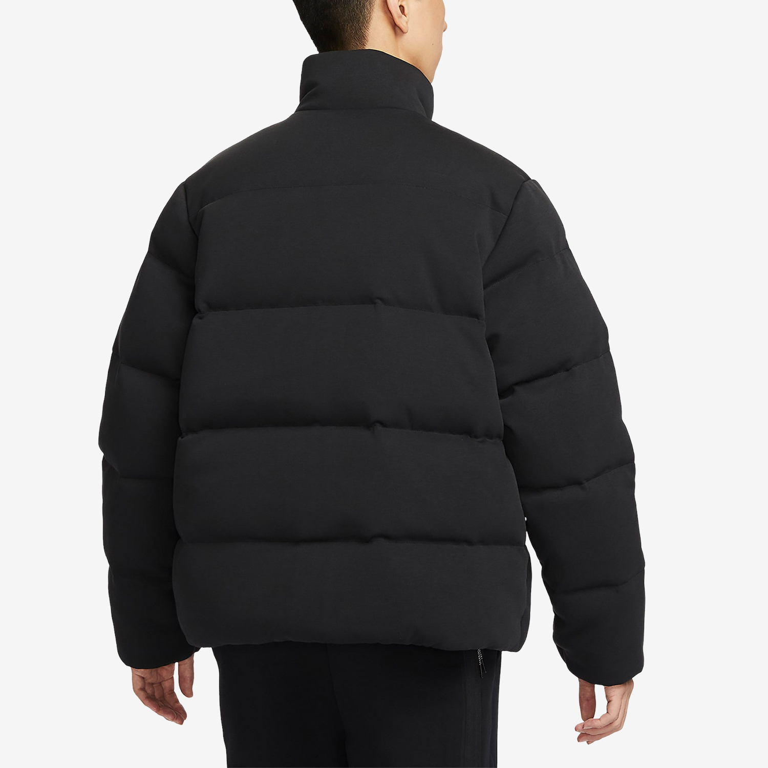Nike Winter New Men's Simple Warm Sport Stand Collar Down Jacket FB7855-010