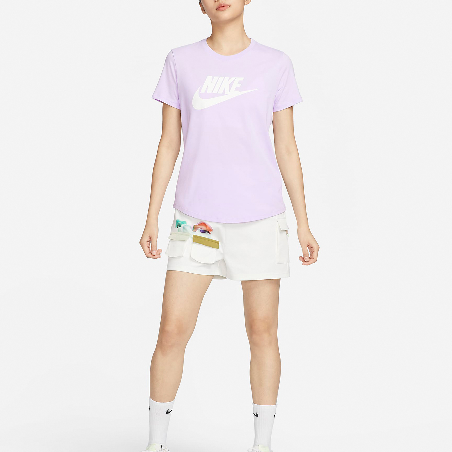 Nike Sportswear Essentials Women's Printed T-Shirt DX7907-545