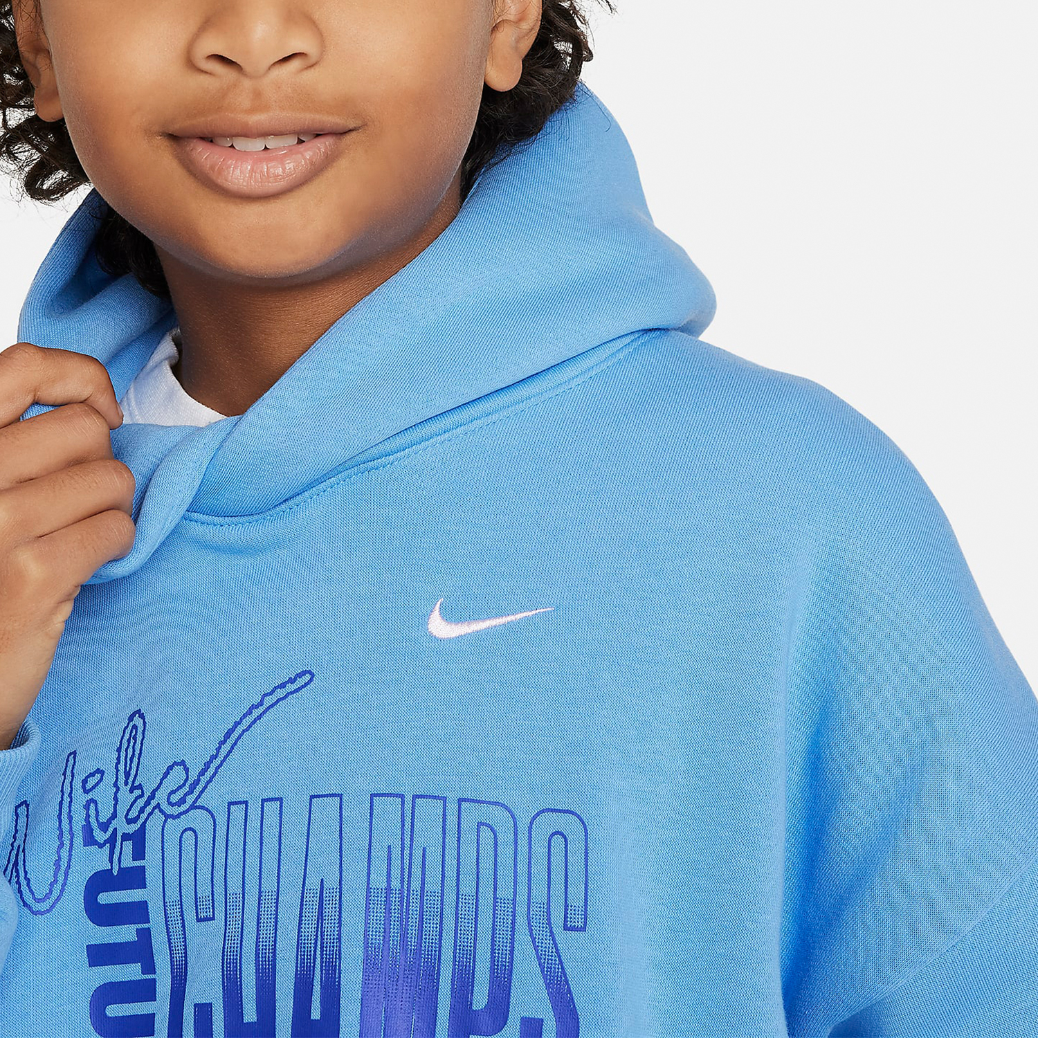 Nike Culture of Basketball Big Kids Fleece Hooded Sweatshirt FN8355-412